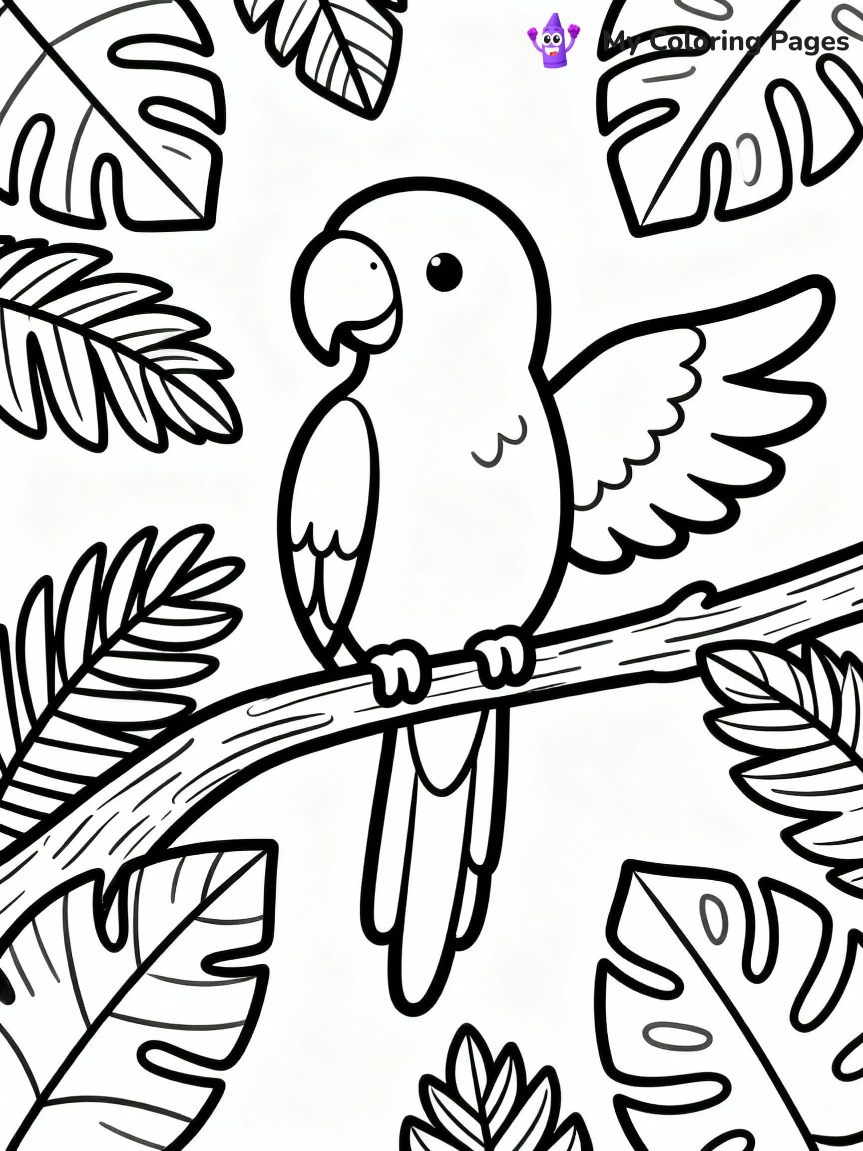 Bird Coloring Pages - 22