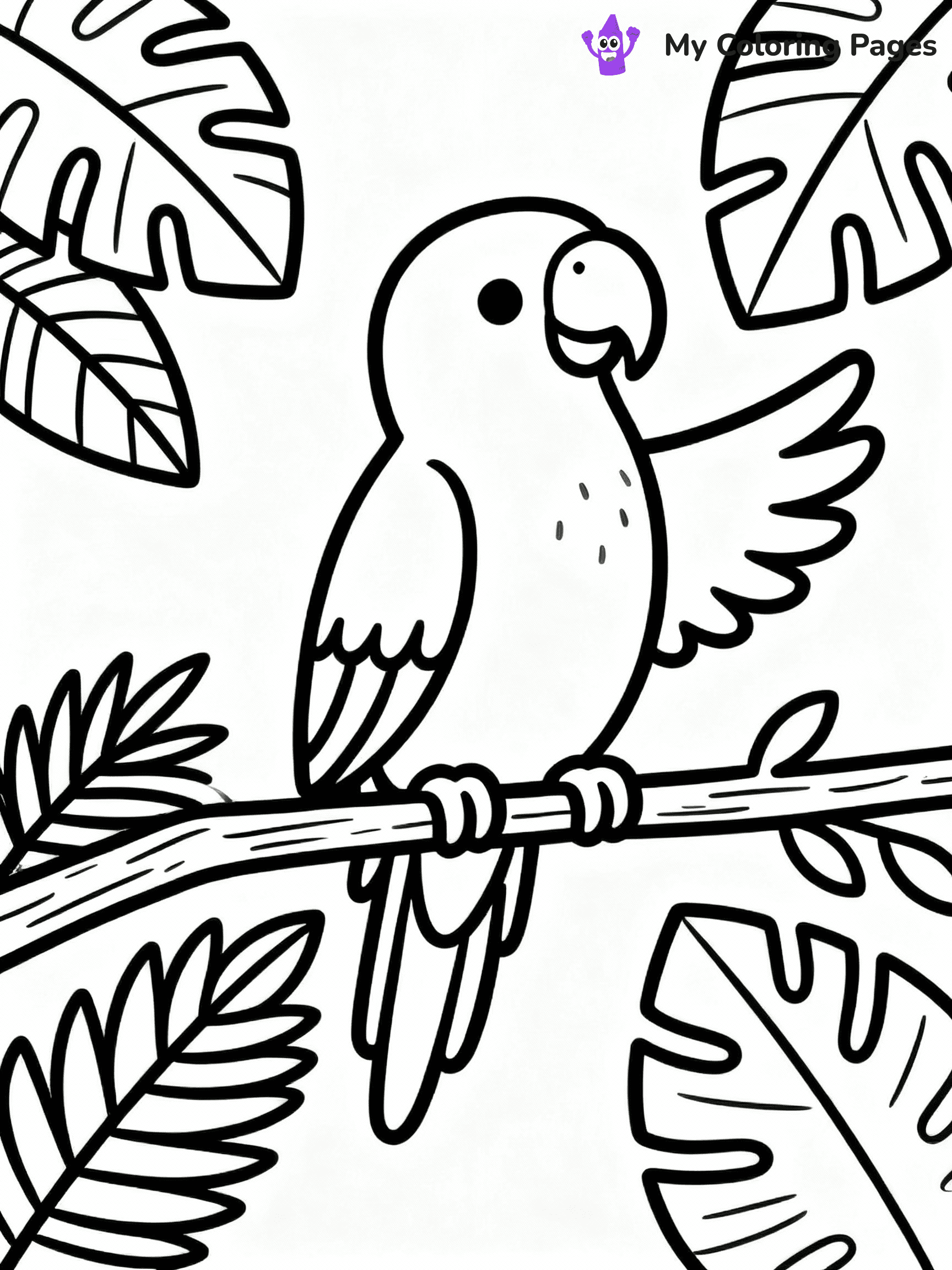 Bird Coloring Pages - 21