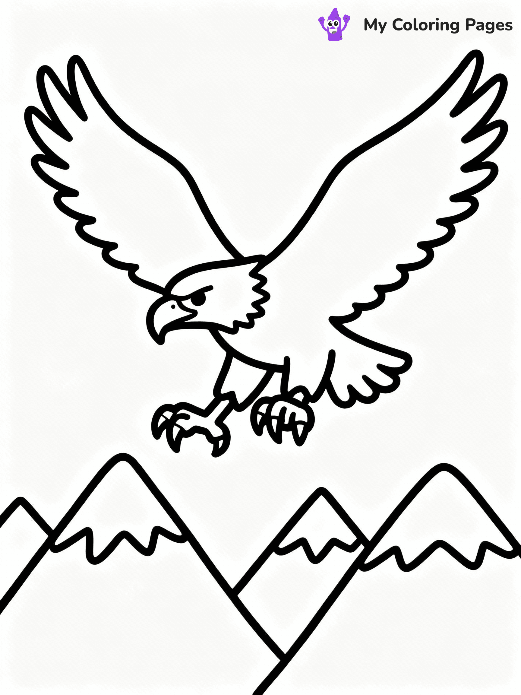 Bird Coloring Pages - 1