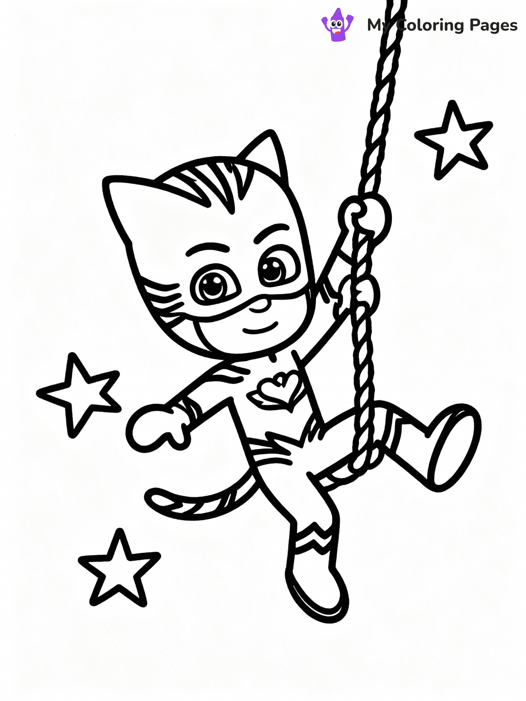 PJ Masks Coloring Pages - 28