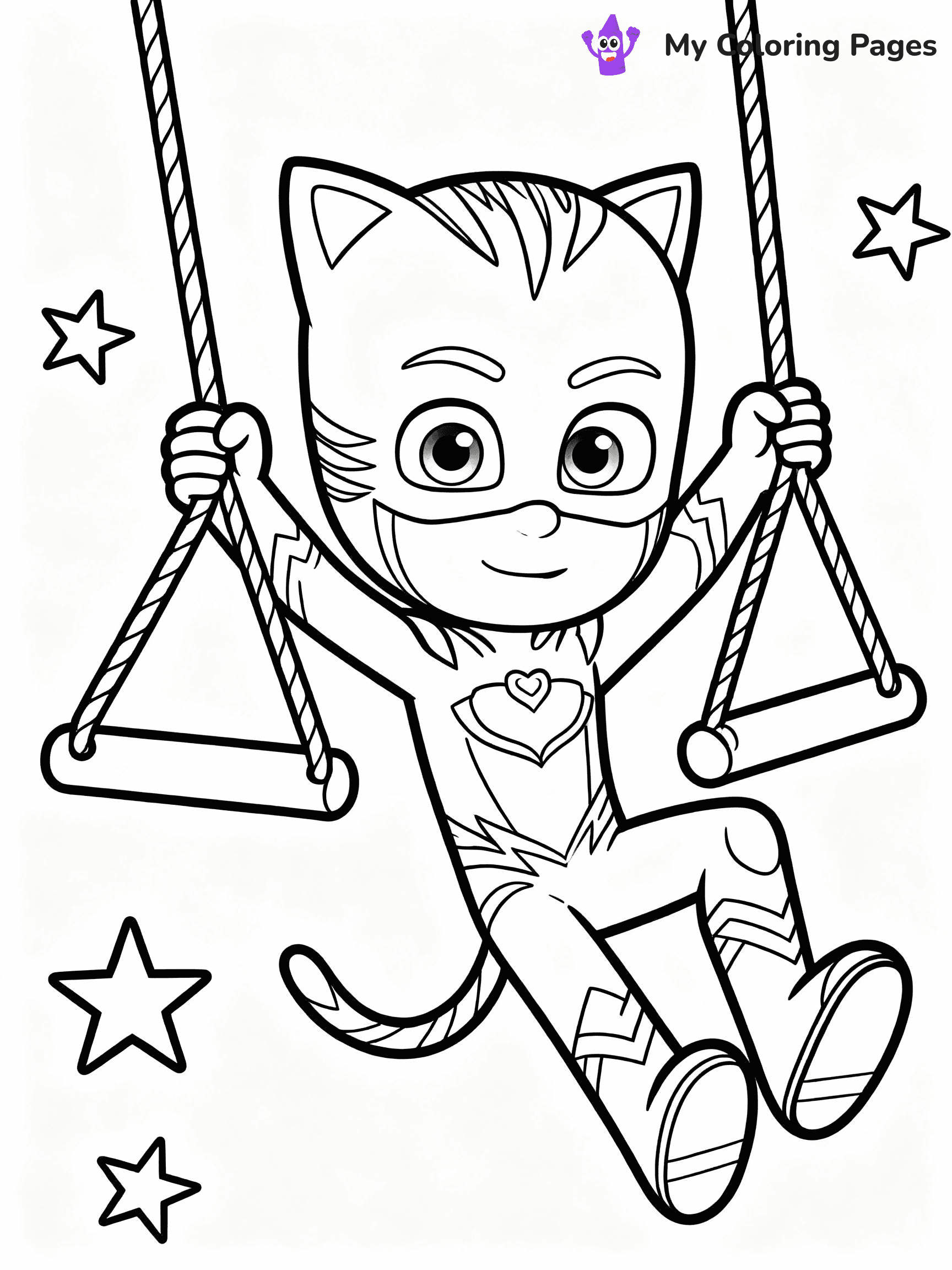 PJ Masks Coloring Pages - 27