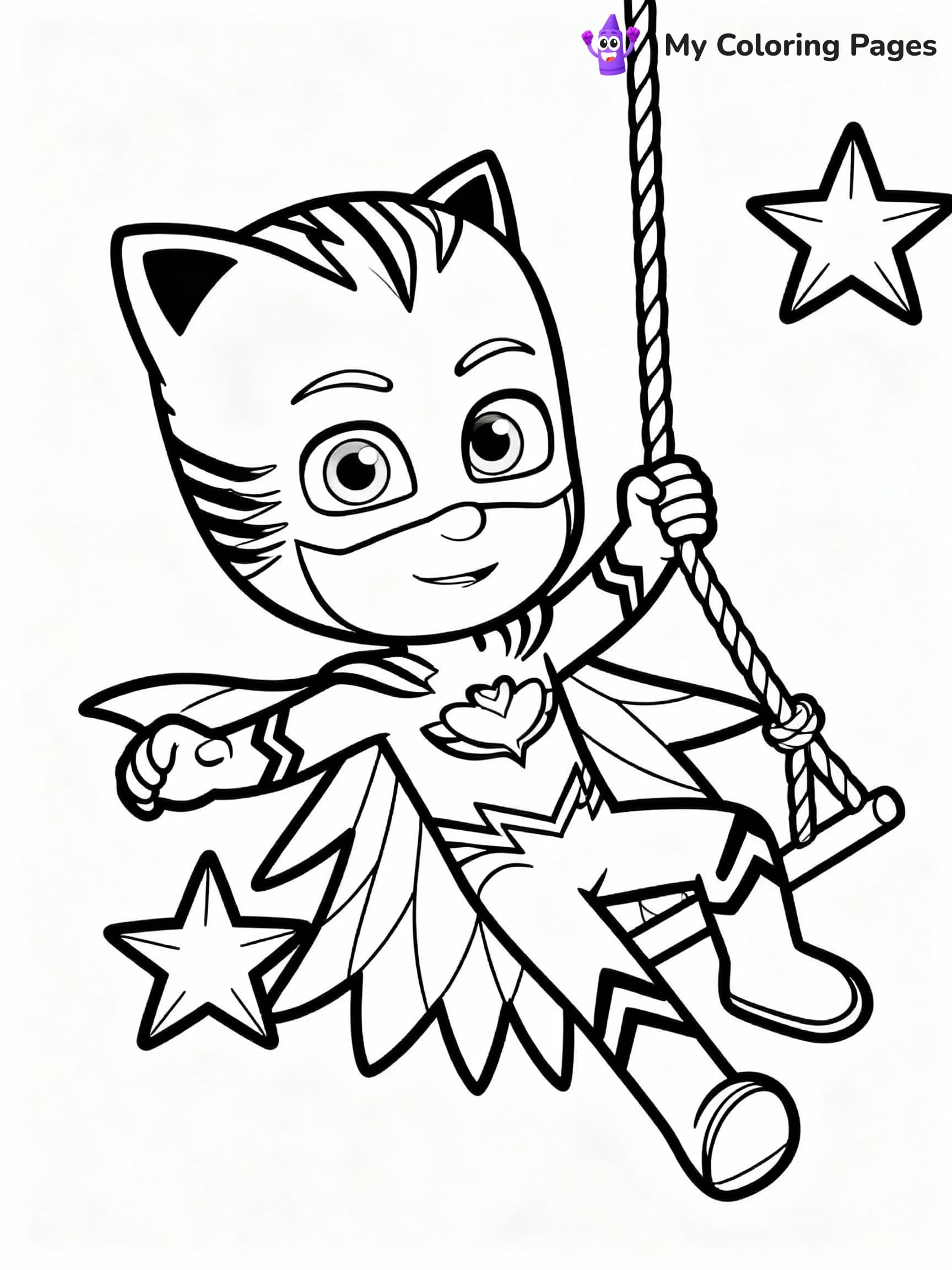 PJ Masks Coloring Pages - 23