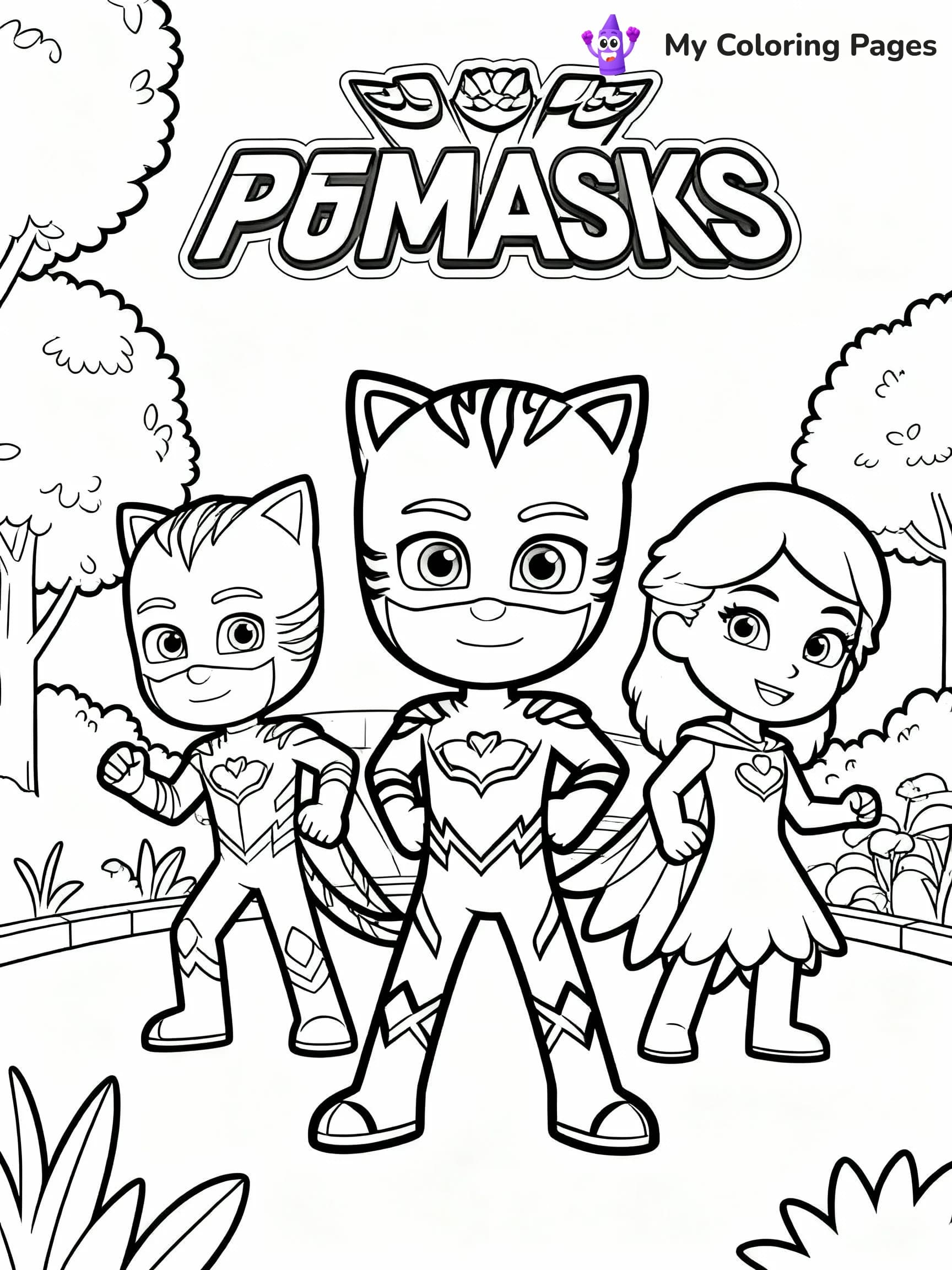 PJ Masks Coloring Pages - 14