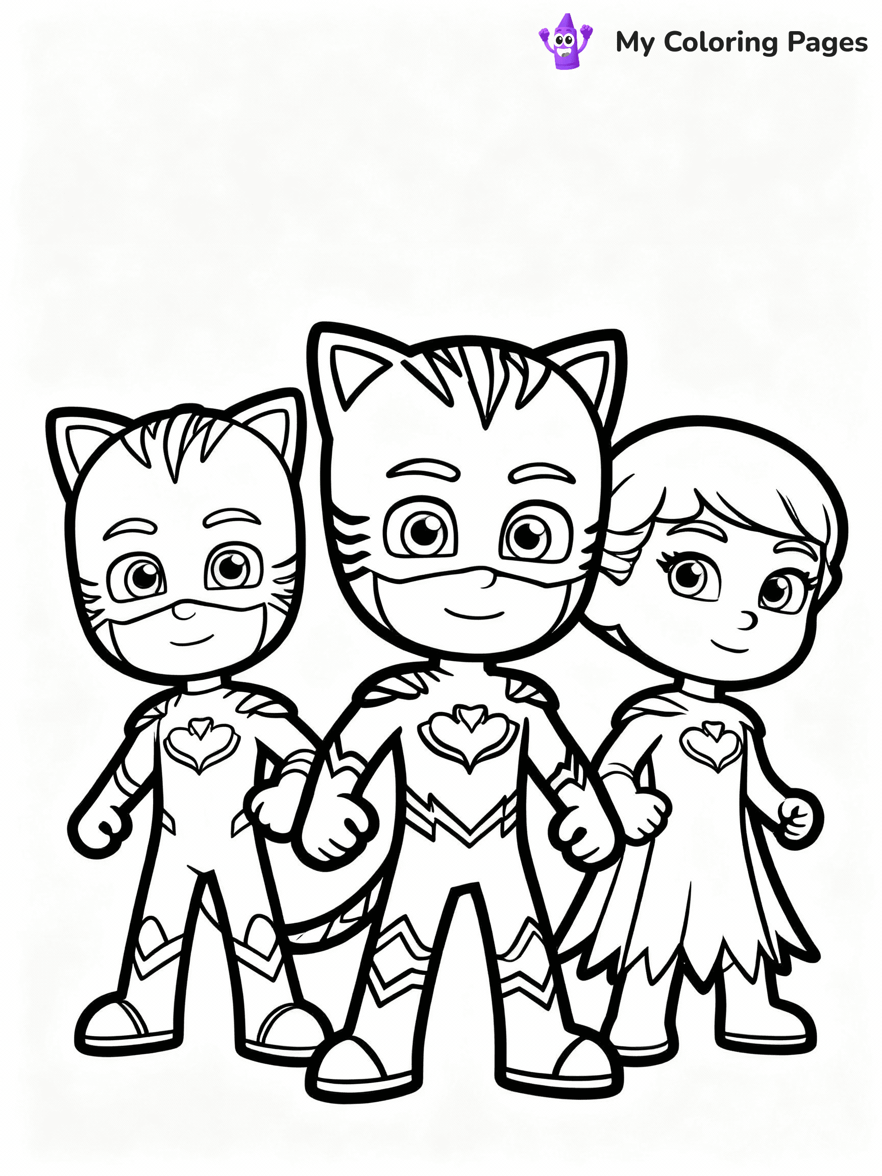 PJ Masks Coloring Pages - 4