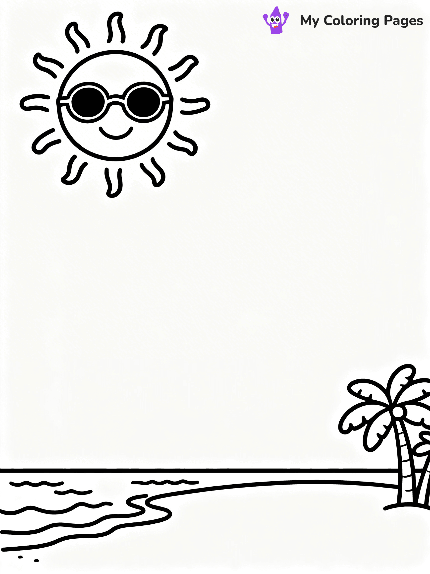 End Of Summer Coloring Pages - 7