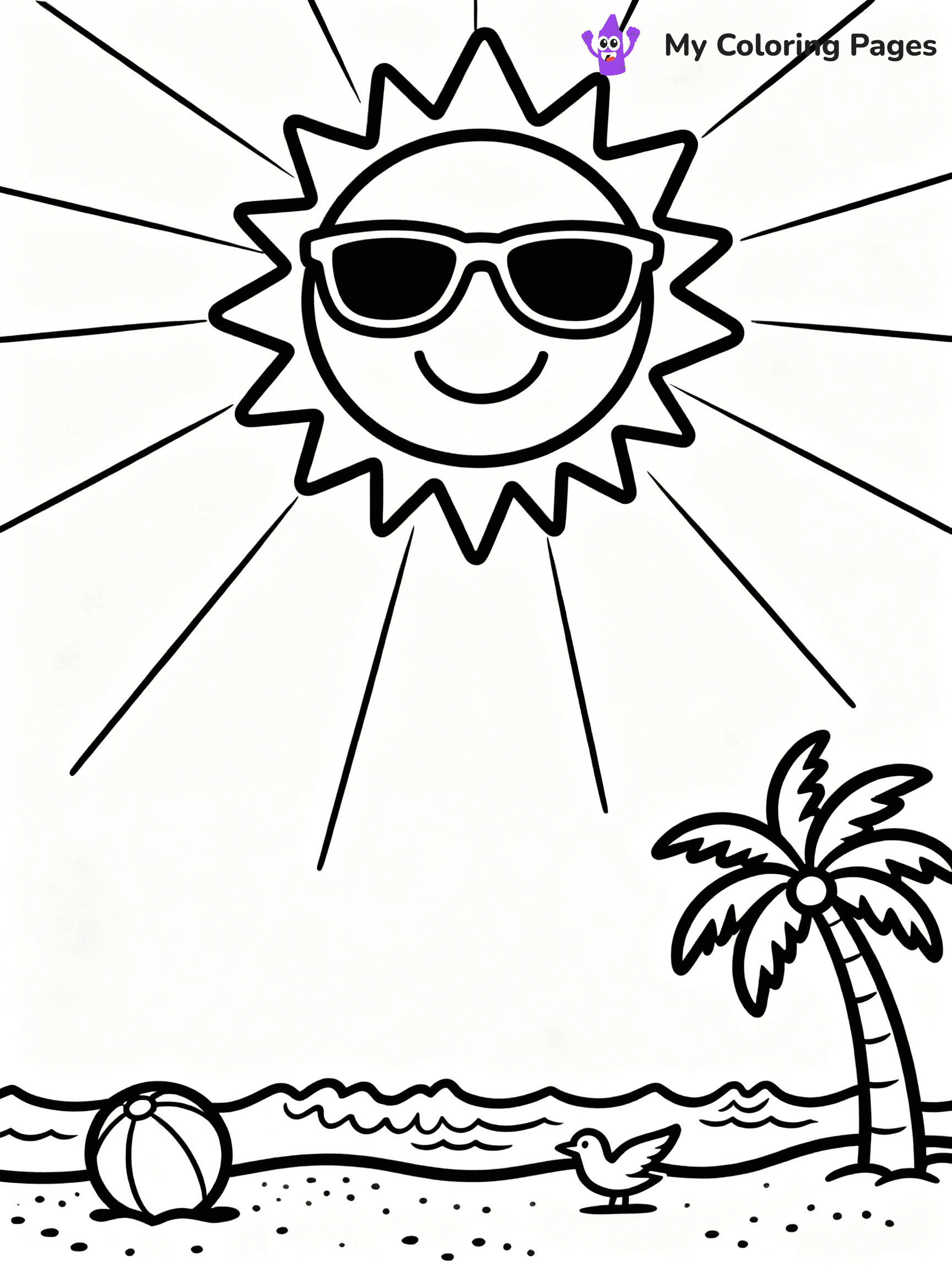 End Of Summer Coloring Pages - 5