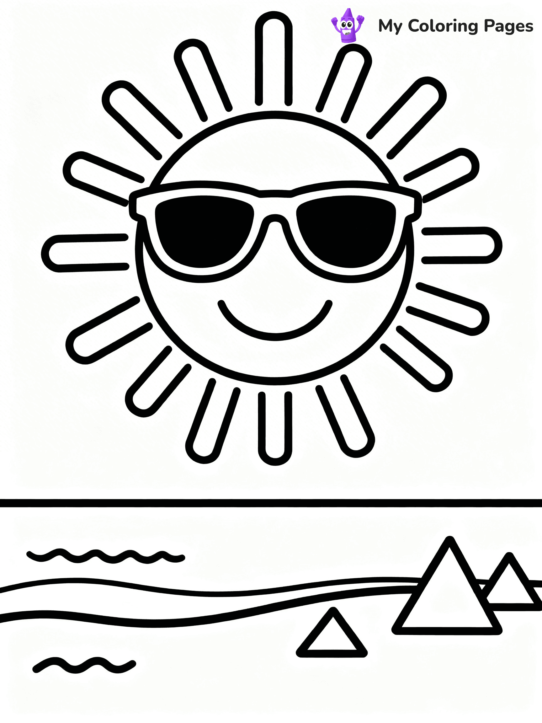 End Of Summer Coloring Pages - 2