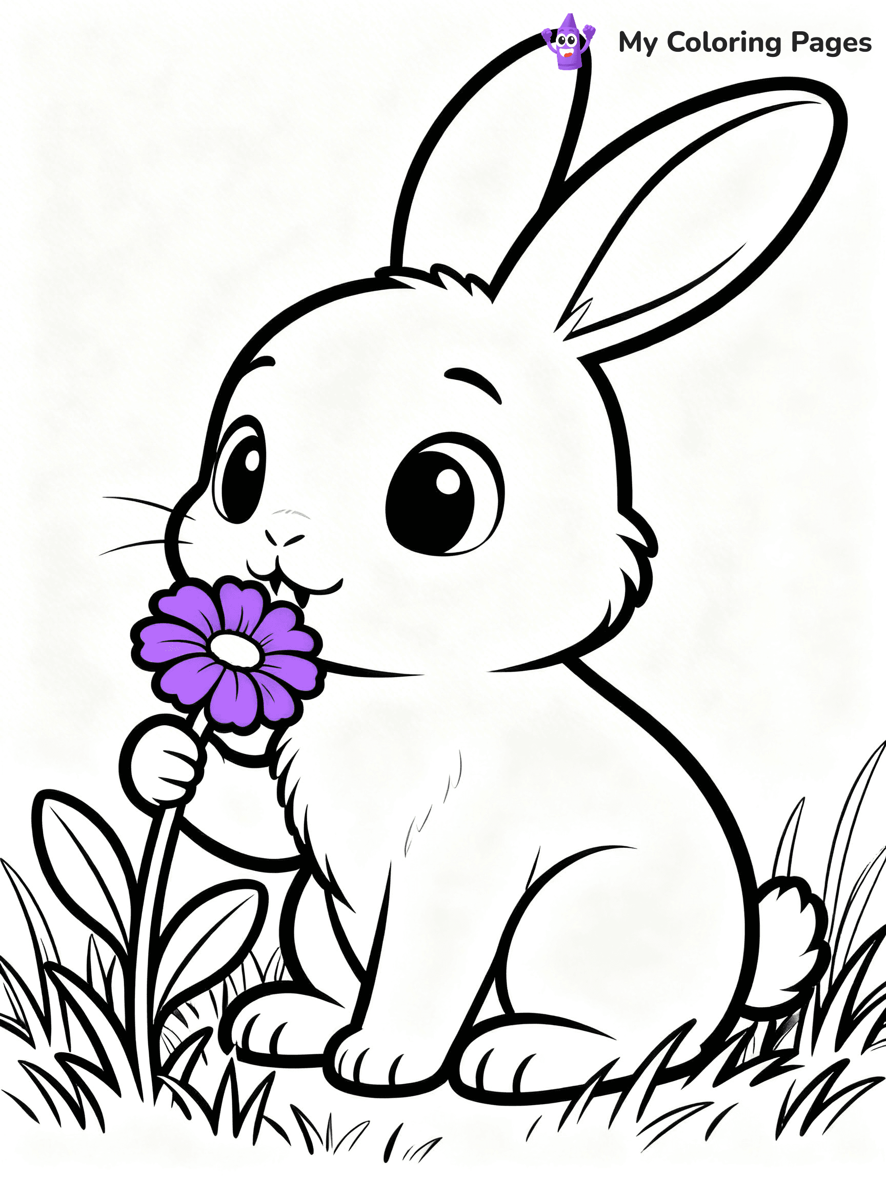 Violet Coloring Pages - 24