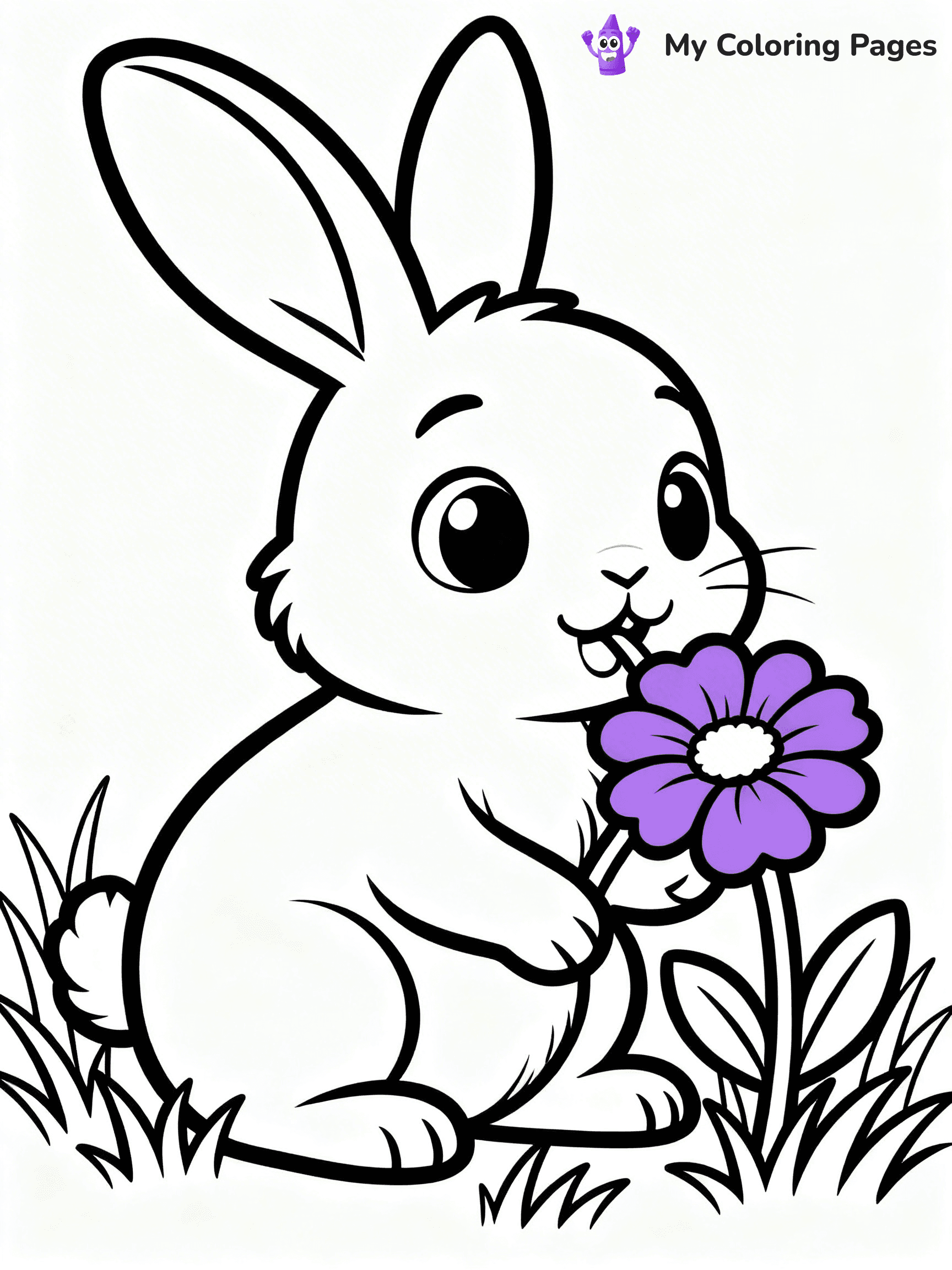 Violet Coloring Pages - 20