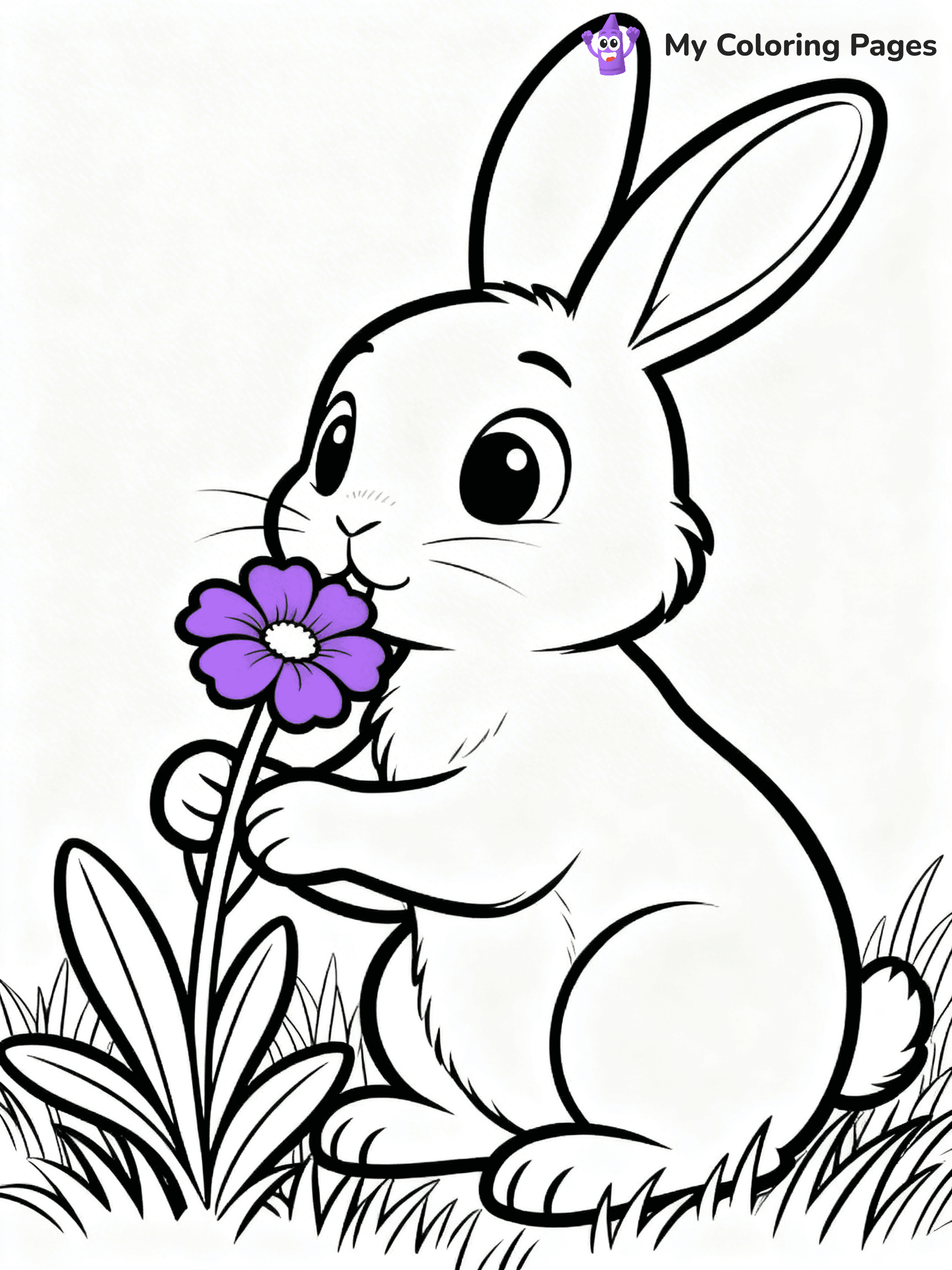Violet Coloring Pages - 18