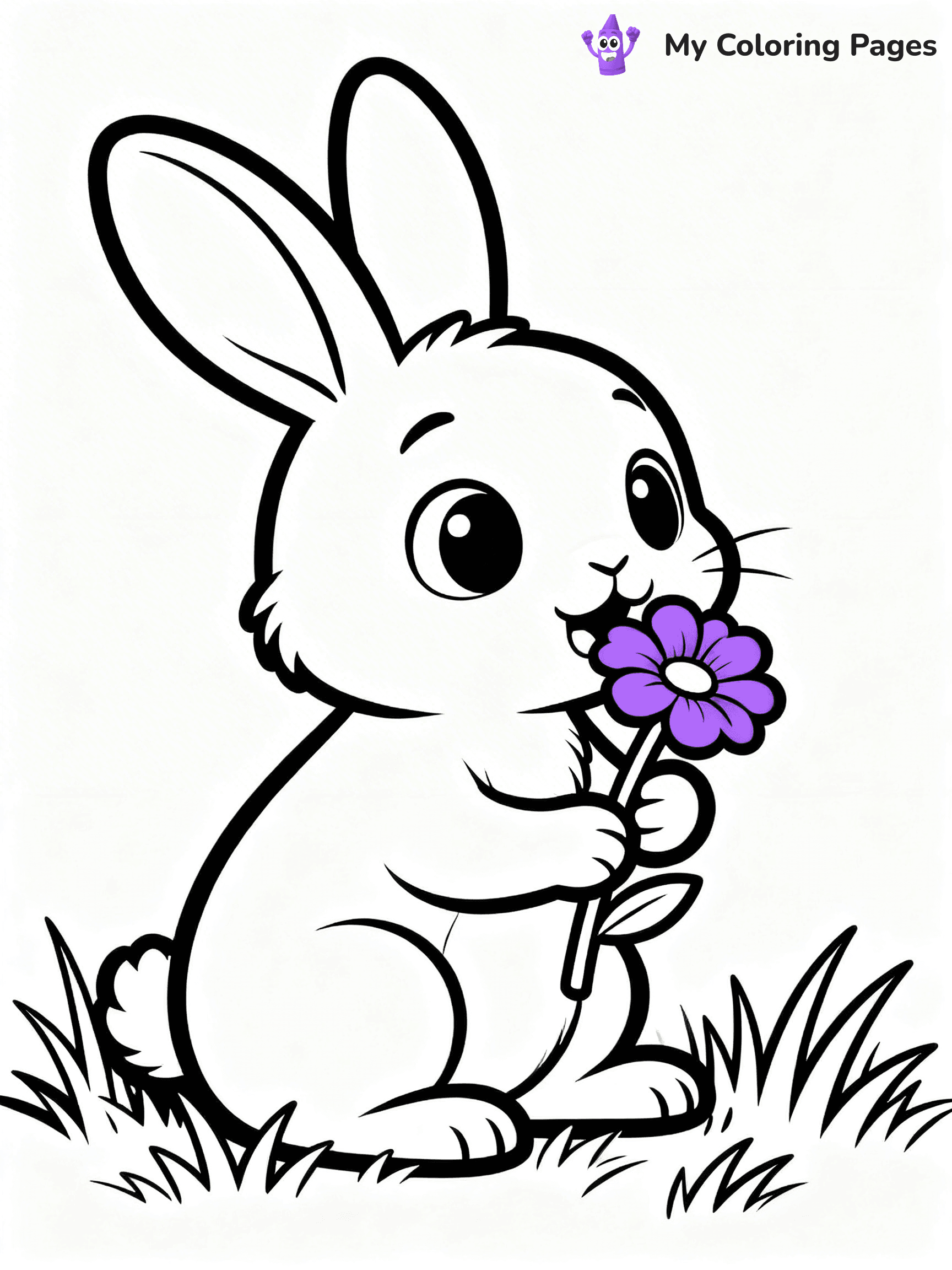 Violet Coloring Pages - 17