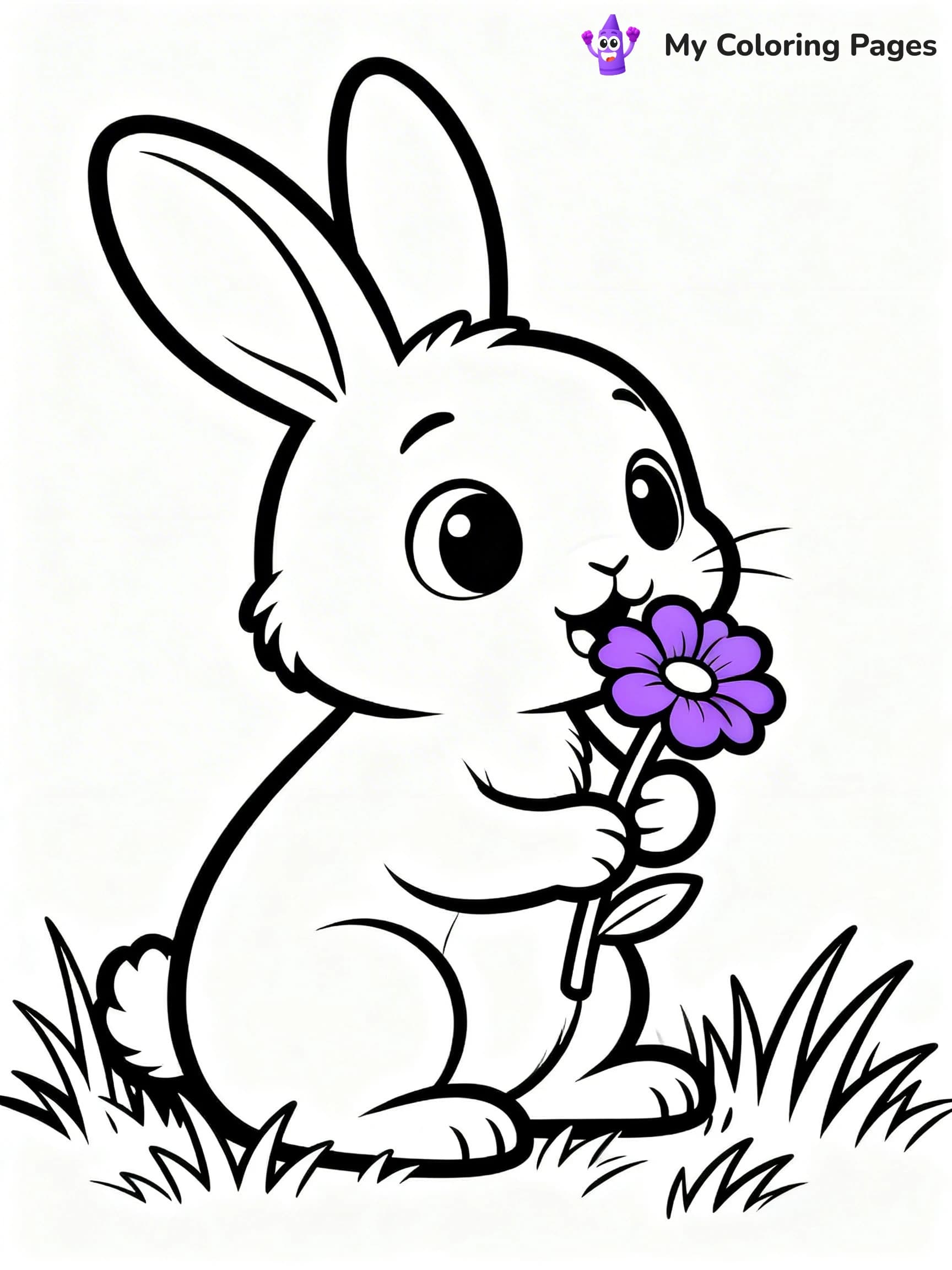 Violet Coloring Pages - 17