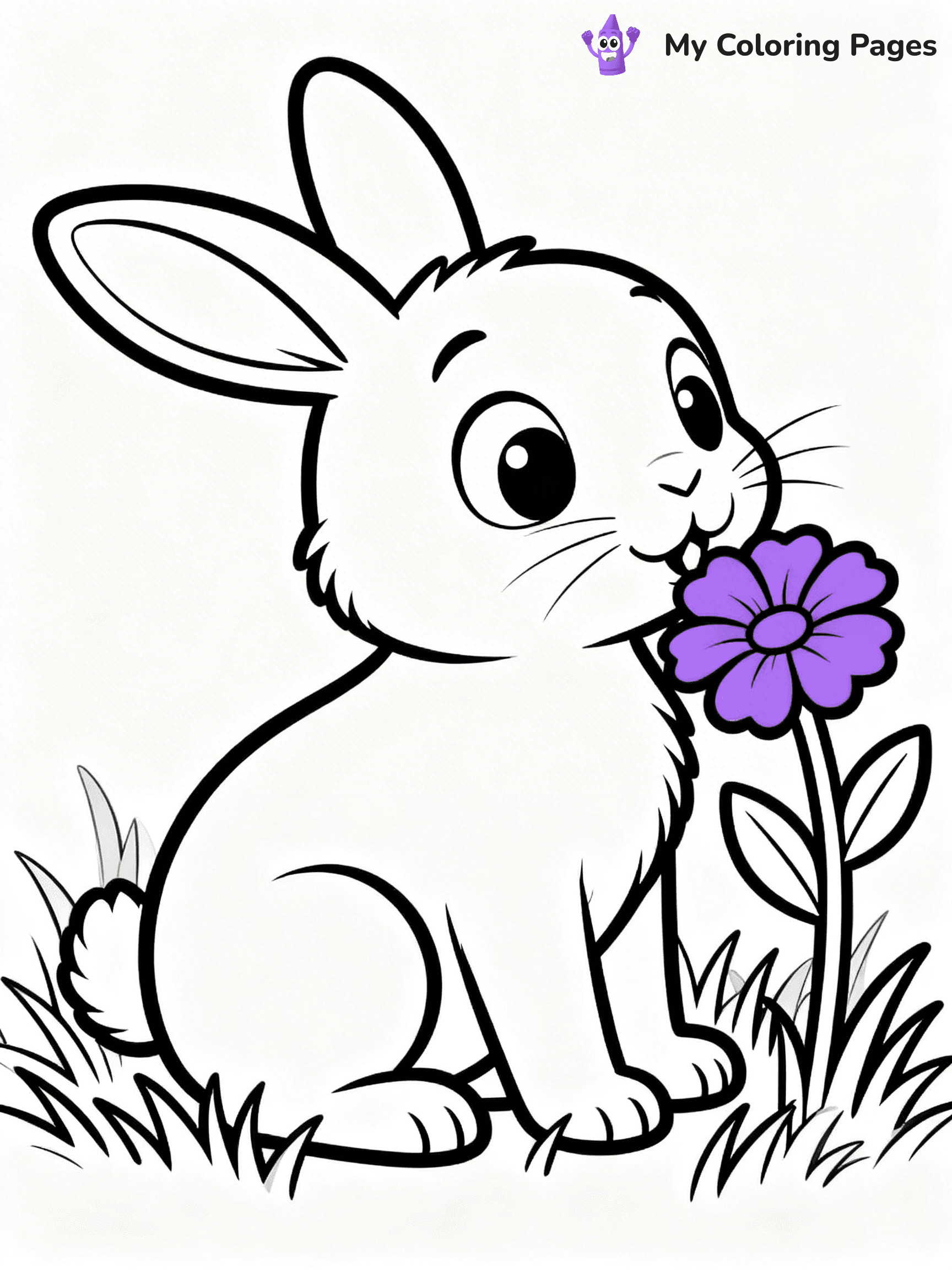 Violet Coloring Pages - 16