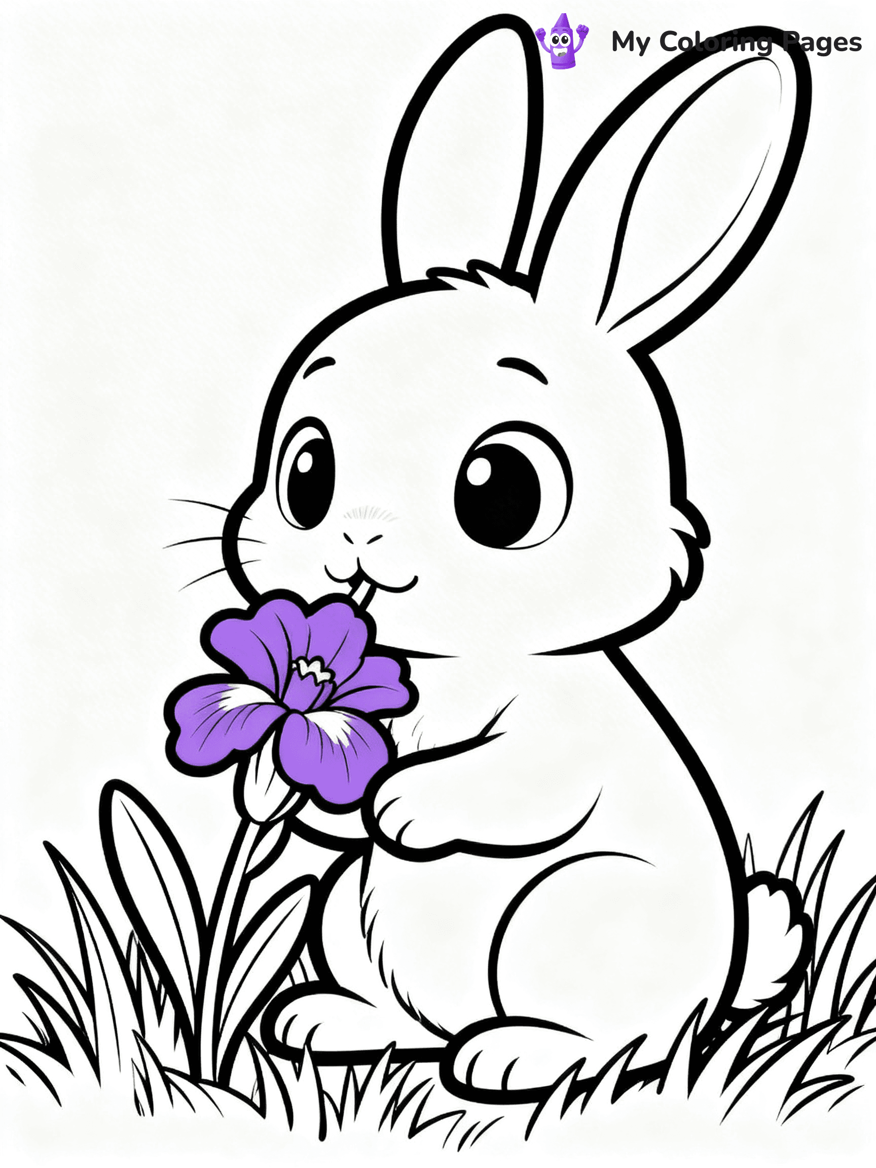 Violet Coloring Pages - 15