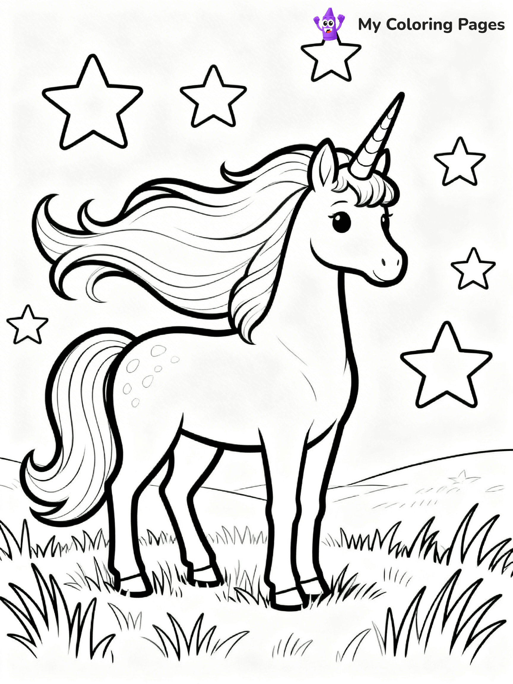 Violet Coloring Pages - 13