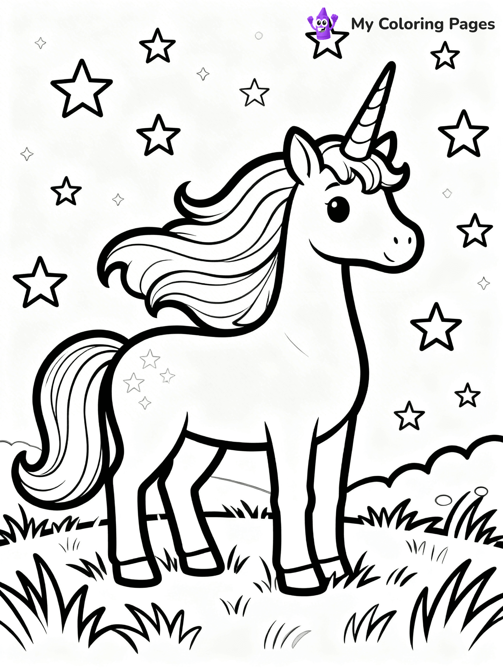 Violet Coloring Pages - 12