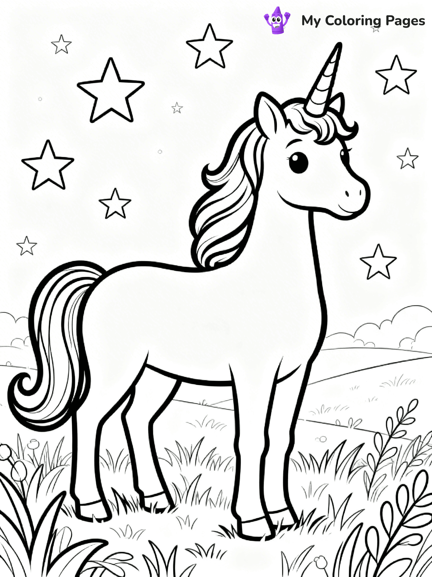 Violet Coloring Pages - 11