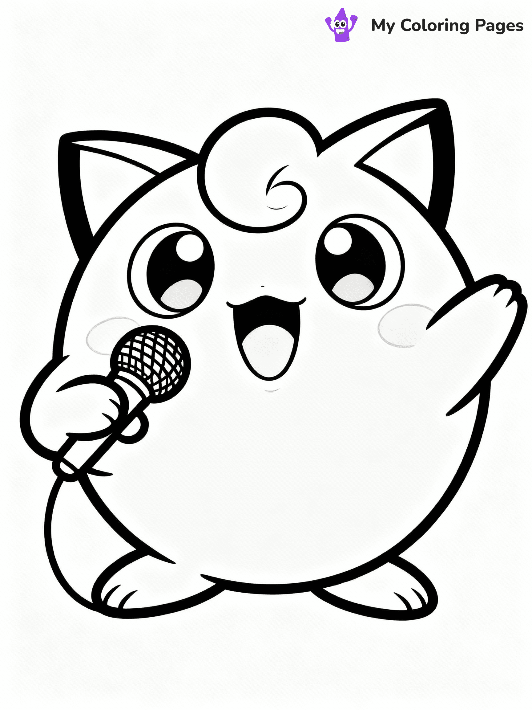 Jigglypuff Coloring Pages - 29