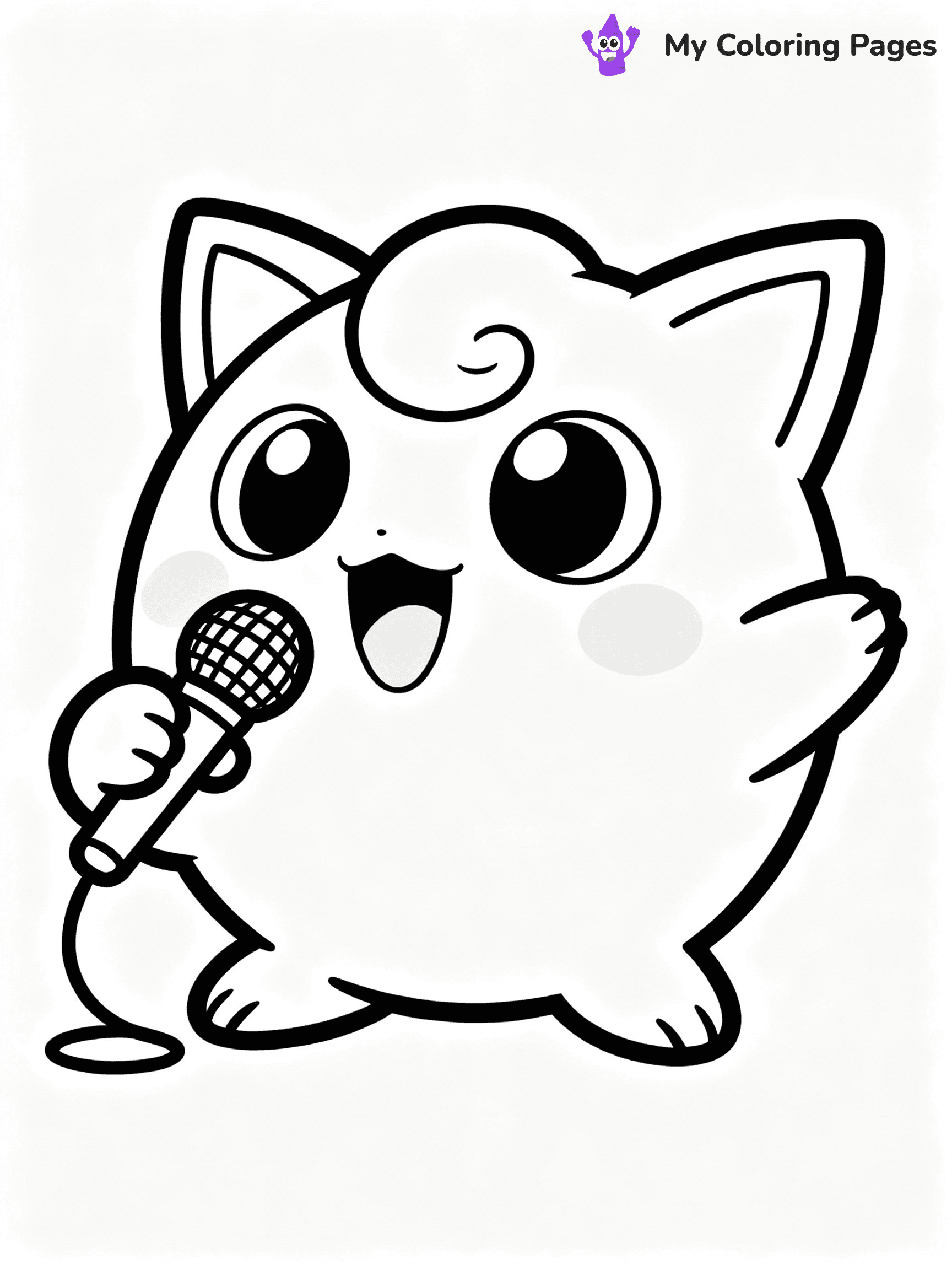 Jigglypuff Coloring Pages - 28