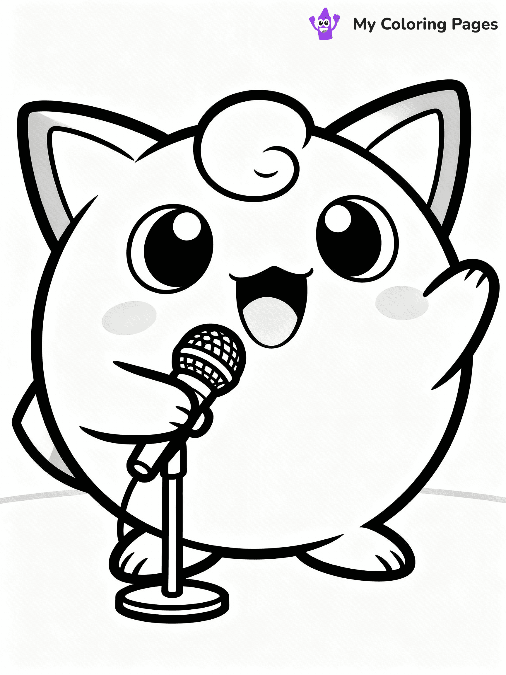 Jigglypuff Coloring Pages - 27