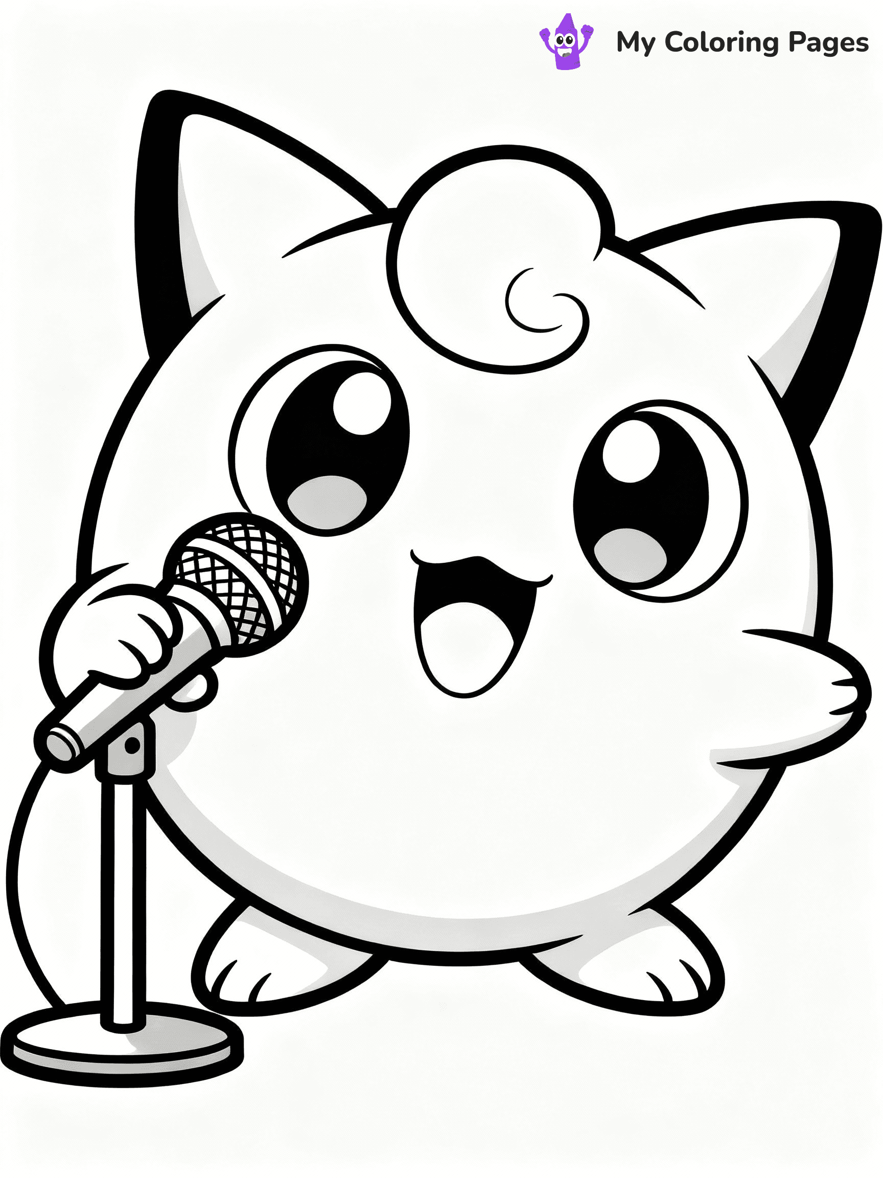 Jigglypuff Coloring Pages - 26