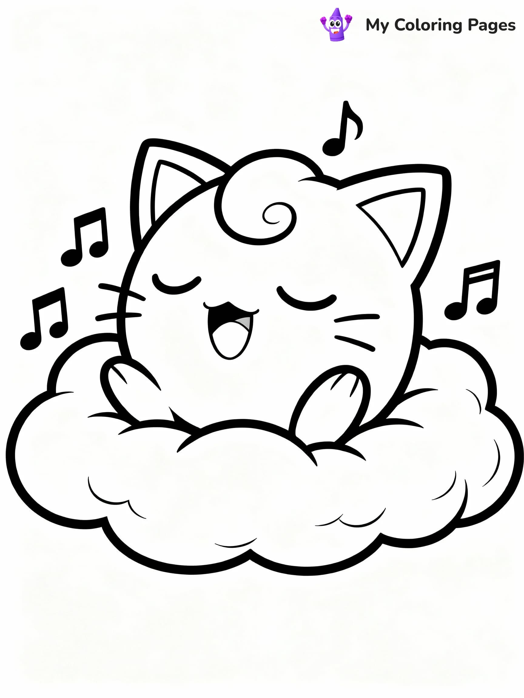 Jigglypuff Coloring Pages - 21