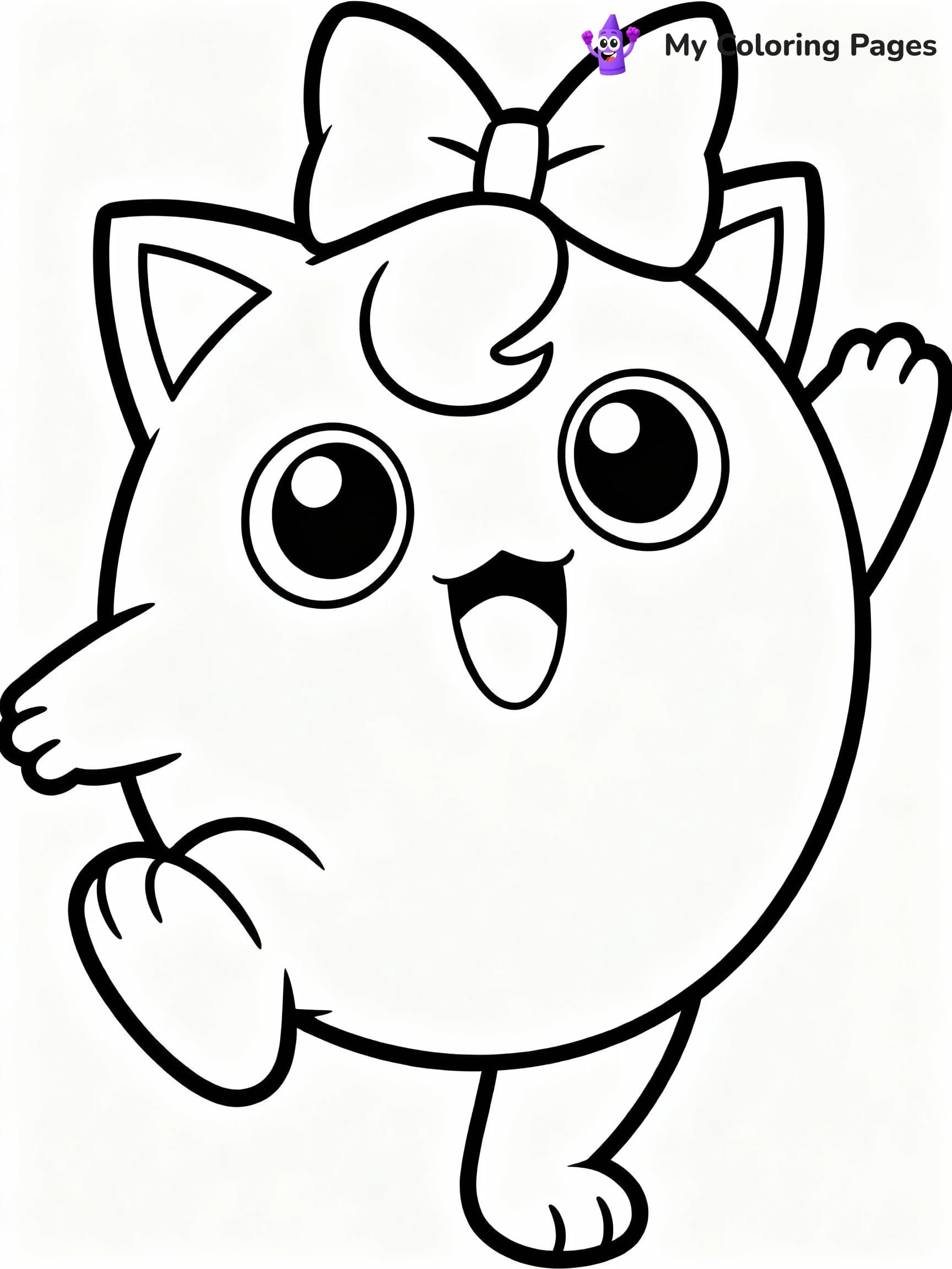 Jigglypuff Coloring Pages - 20