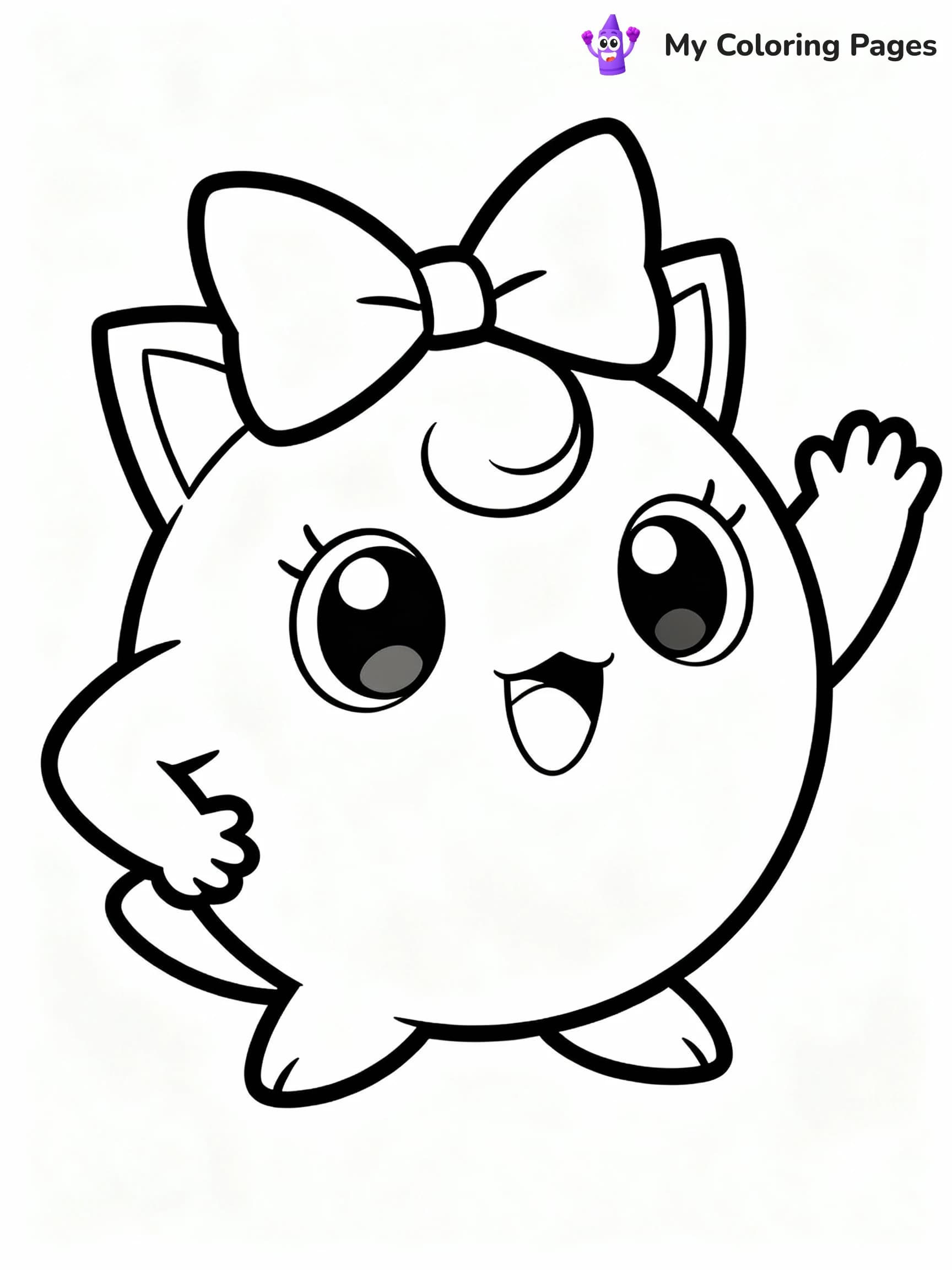 Jigglypuff Coloring Pages - 18