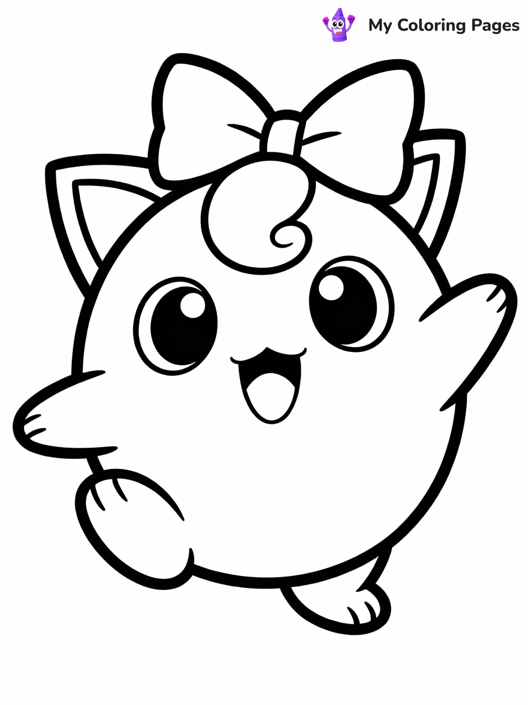 Jigglypuff Coloring Pages - 17