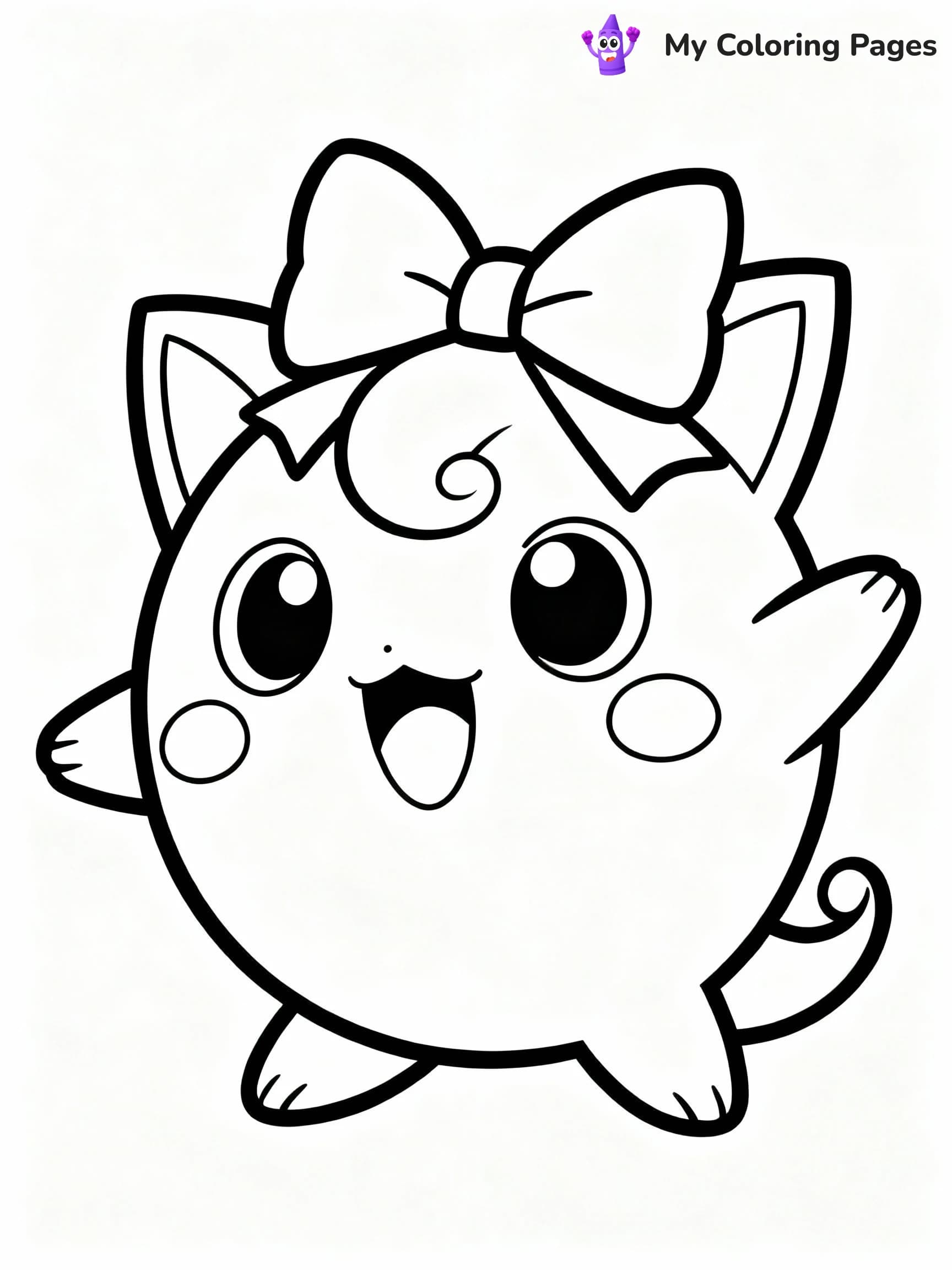Jigglypuff Coloring Pages - 15