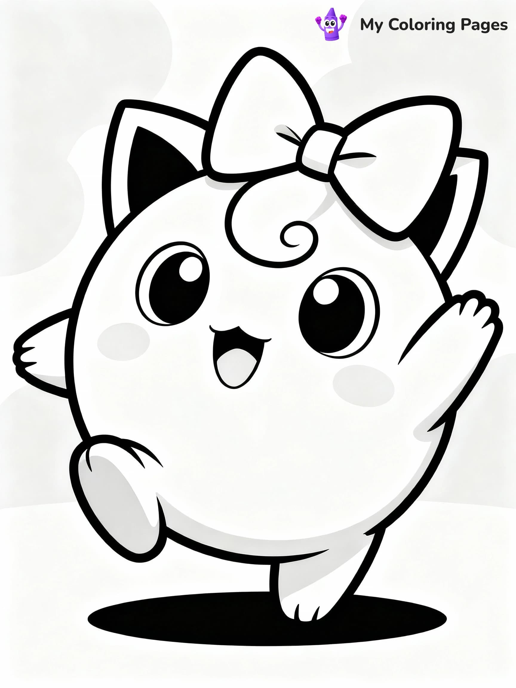 Jigglypuff Coloring Pages - 14