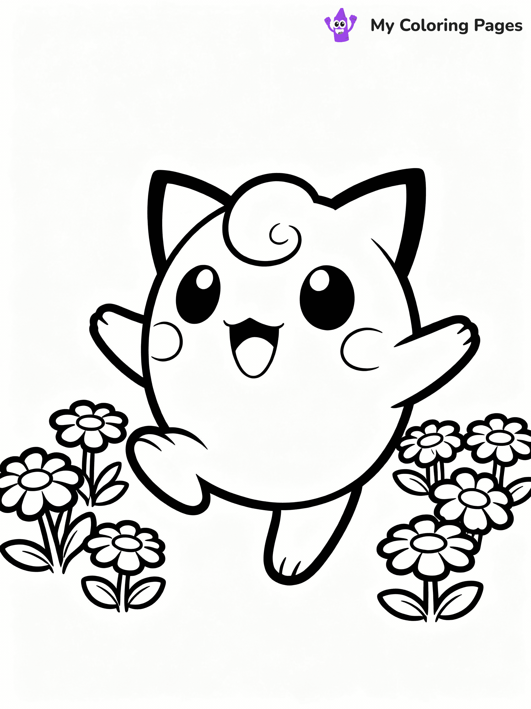 Jigglypuff Coloring Pages - 10