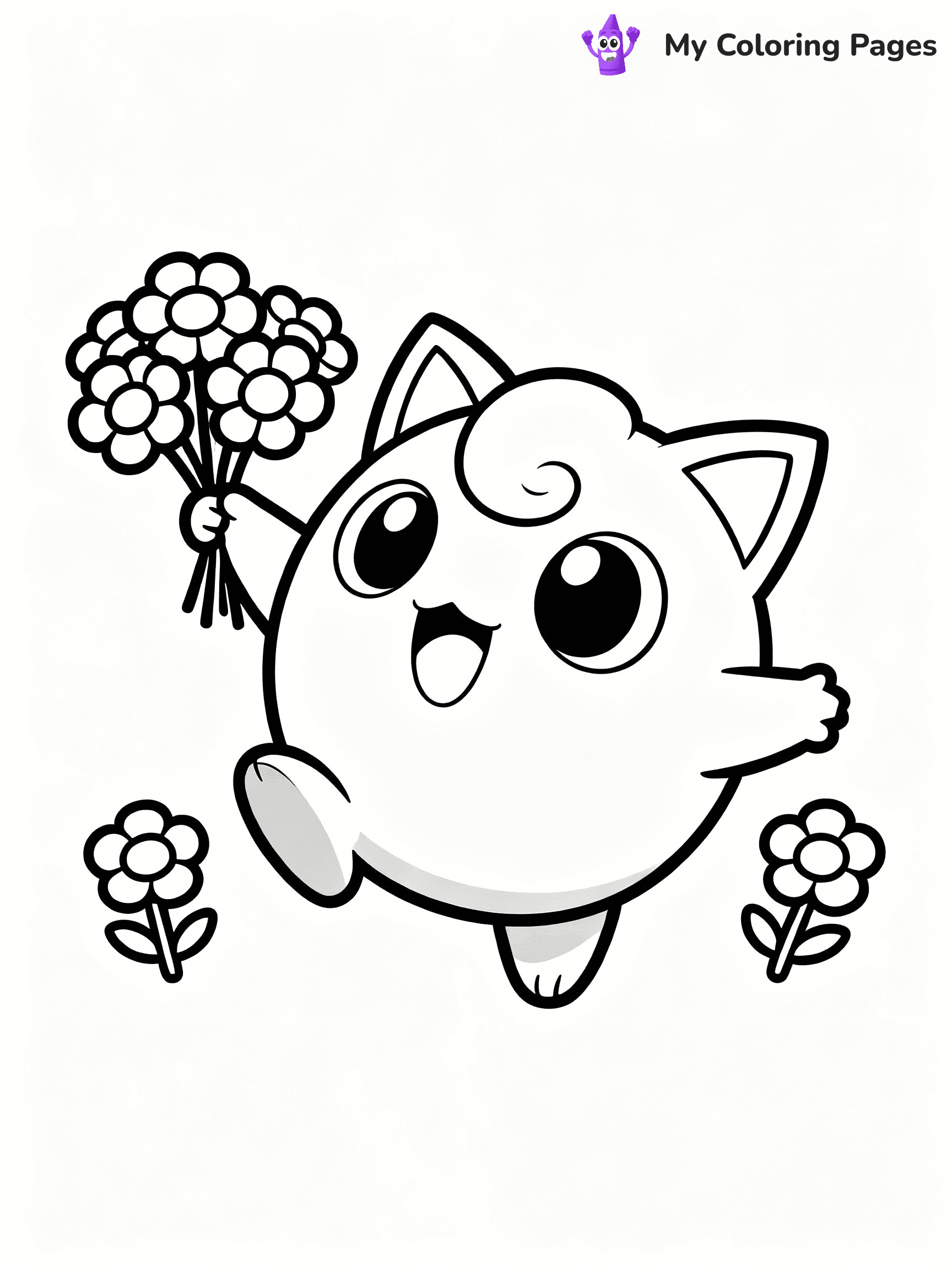 Jigglypuff Coloring Pages - 9