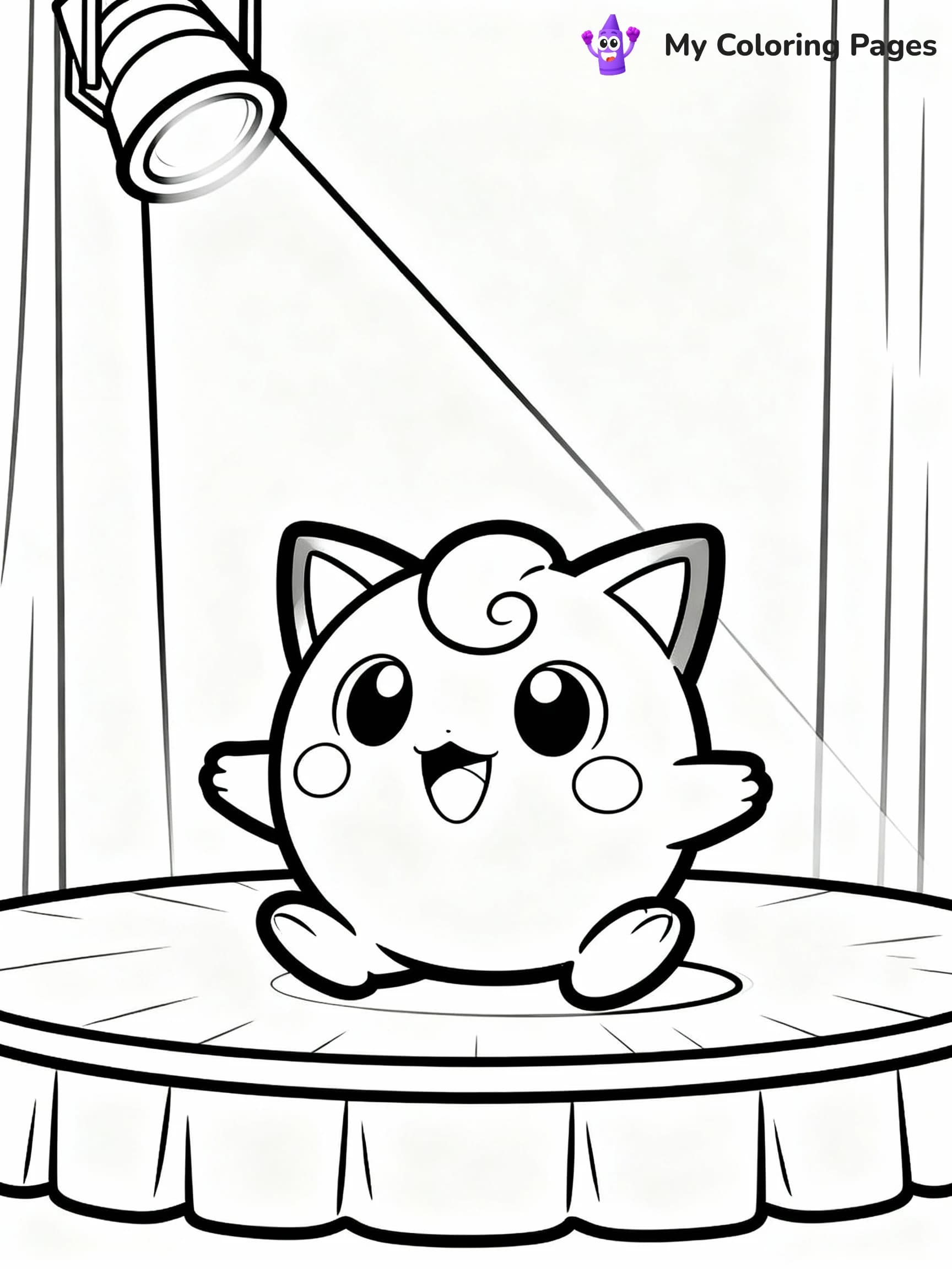 Jigglypuff Coloring Pages - 6