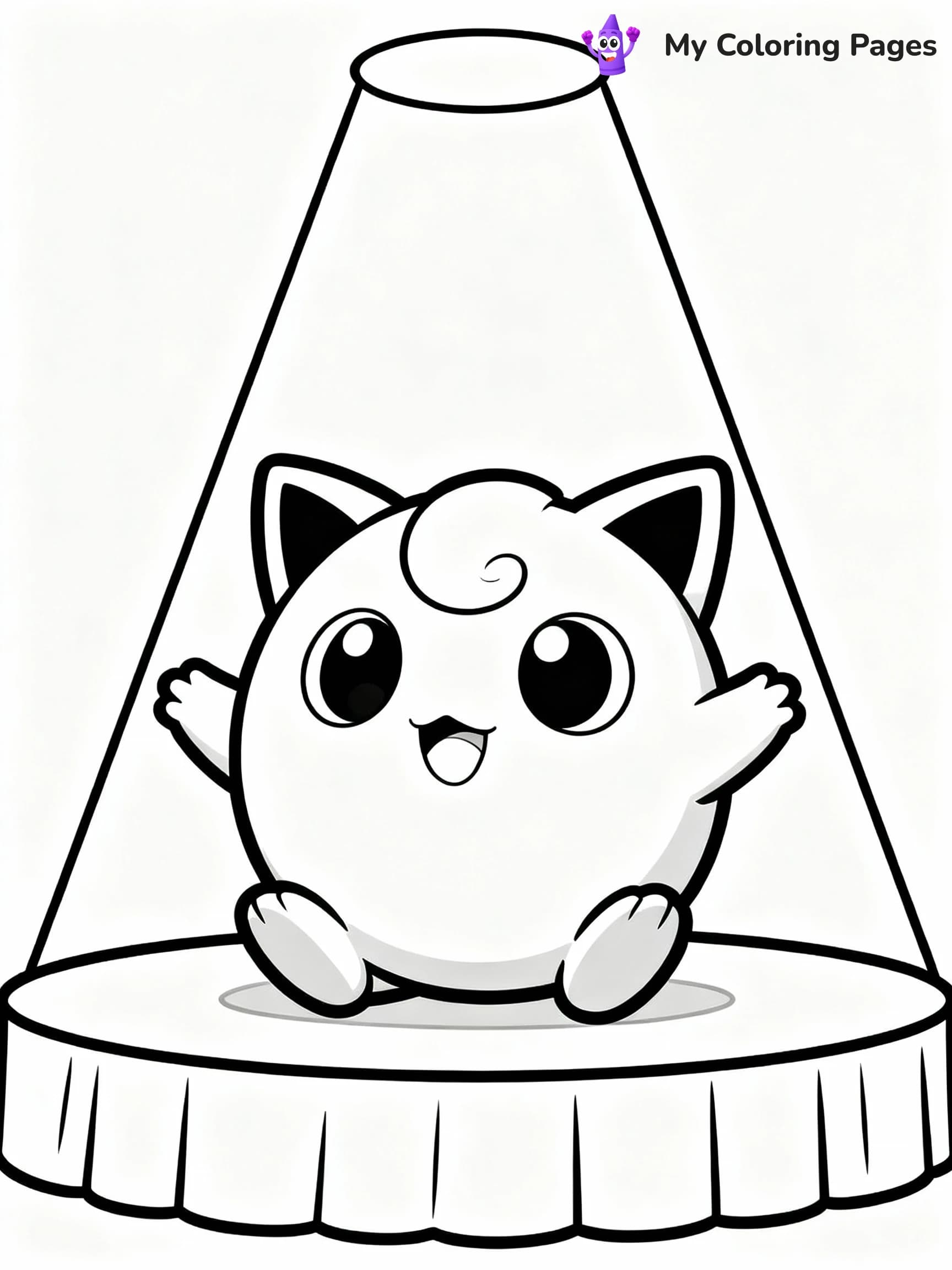 Jigglypuff Coloring Pages - 3