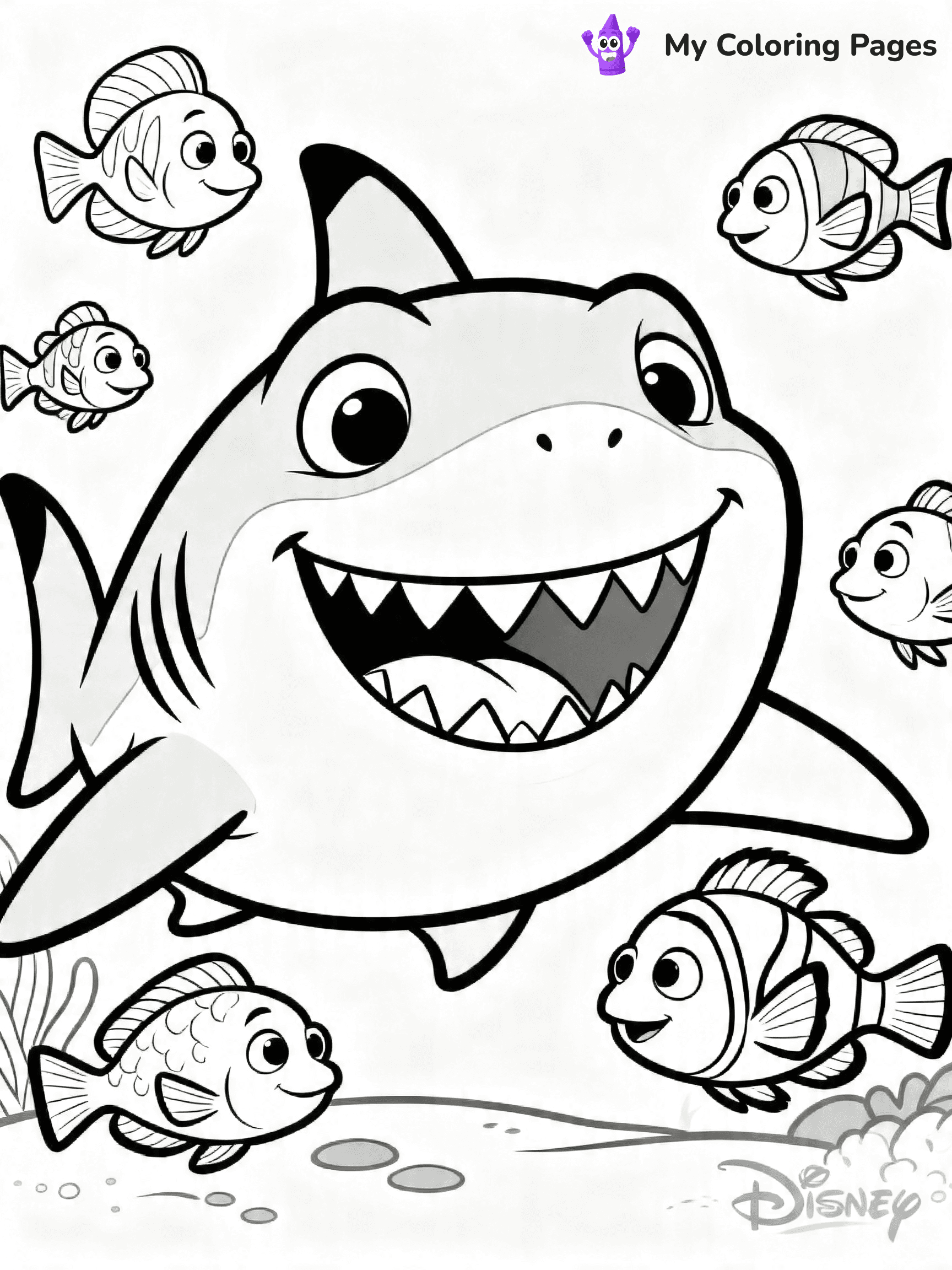 Nemo Coloring Pages - 20