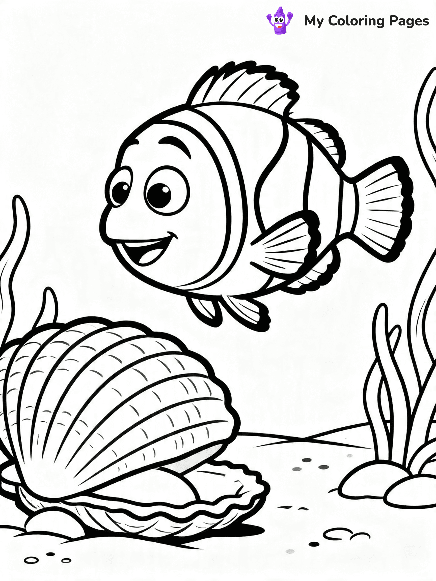 Nemo Coloring Pages - 12