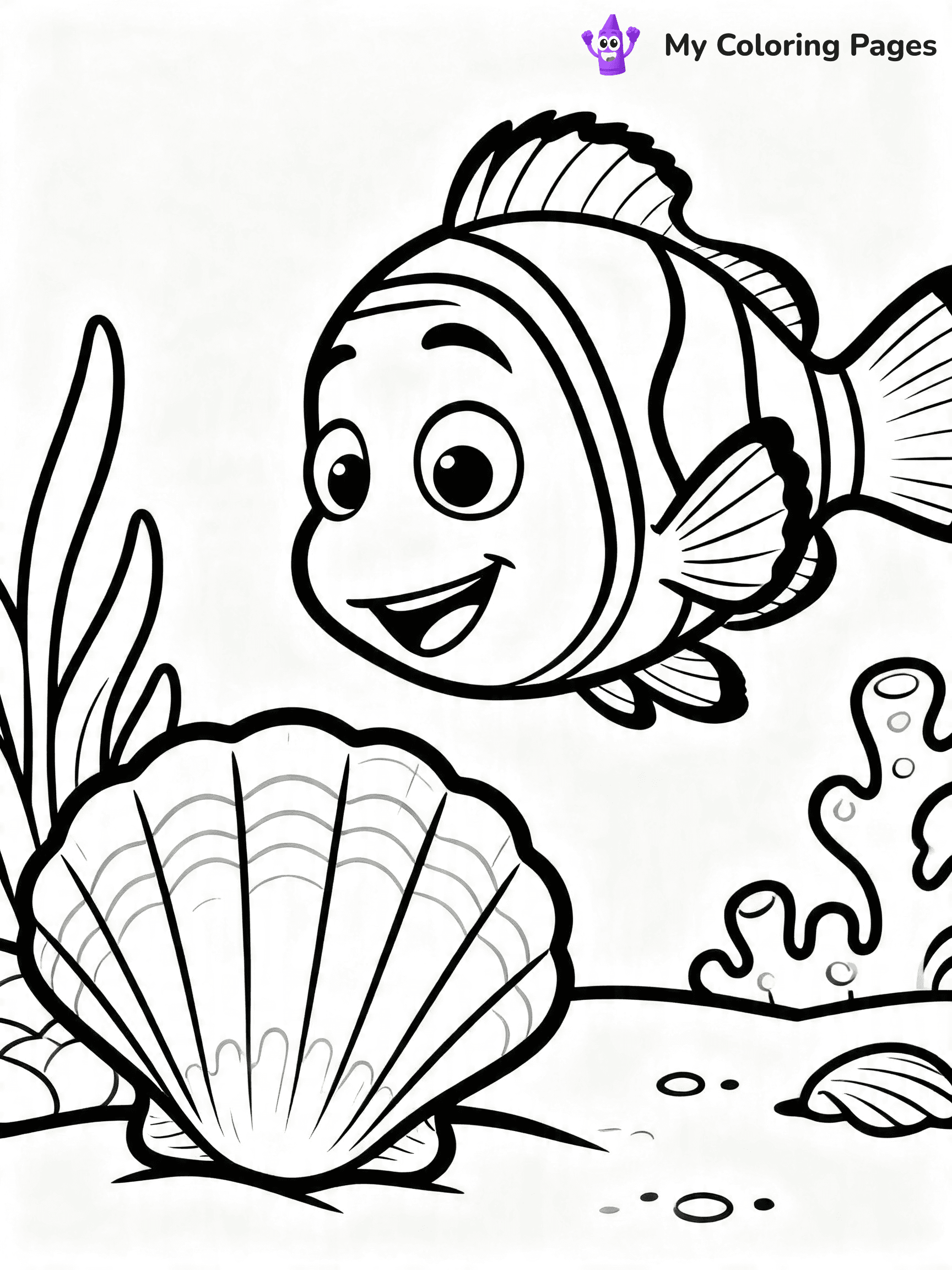 Nemo Coloring Pages - 11