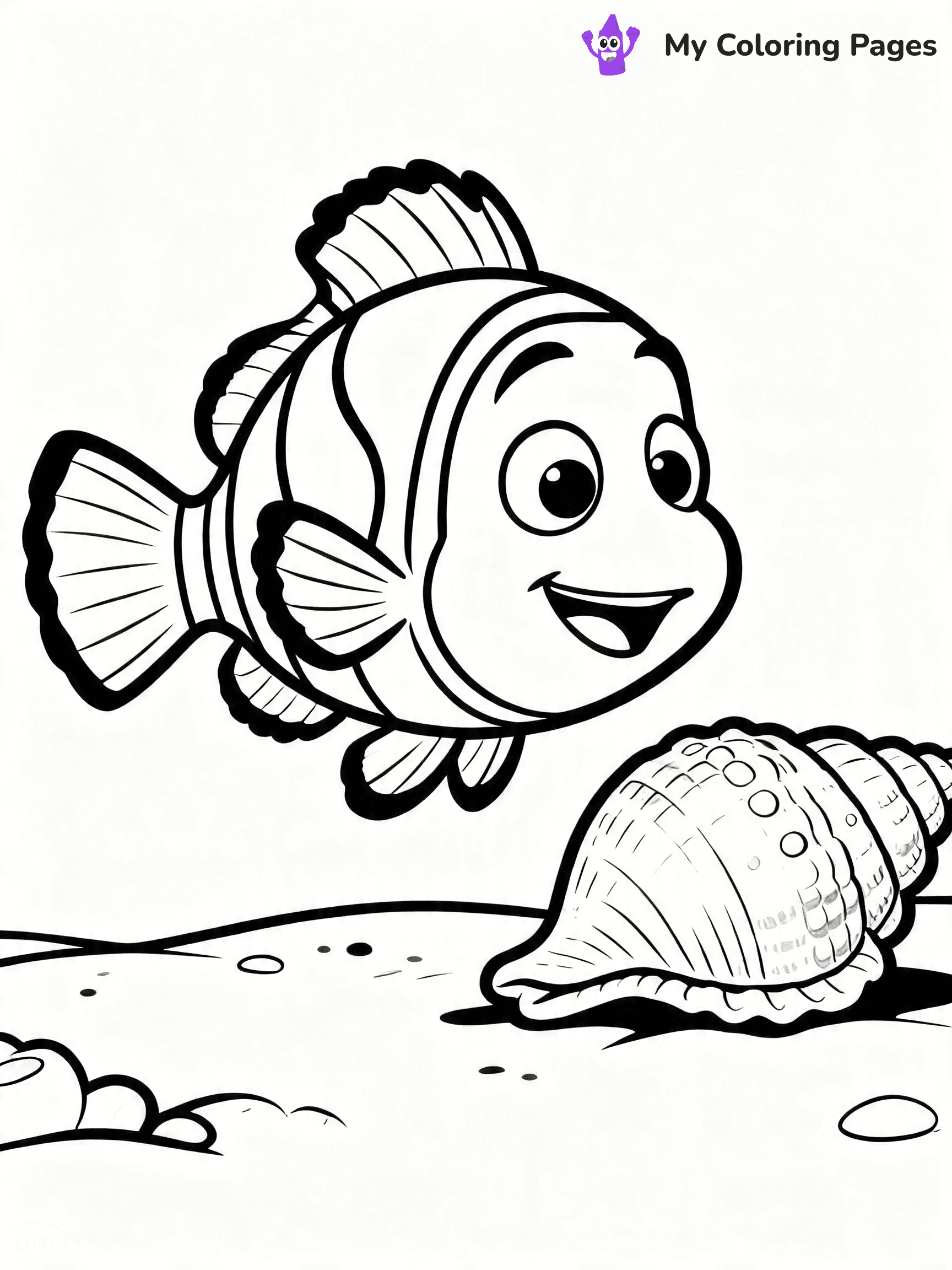 Nemo Coloring Pages - 10