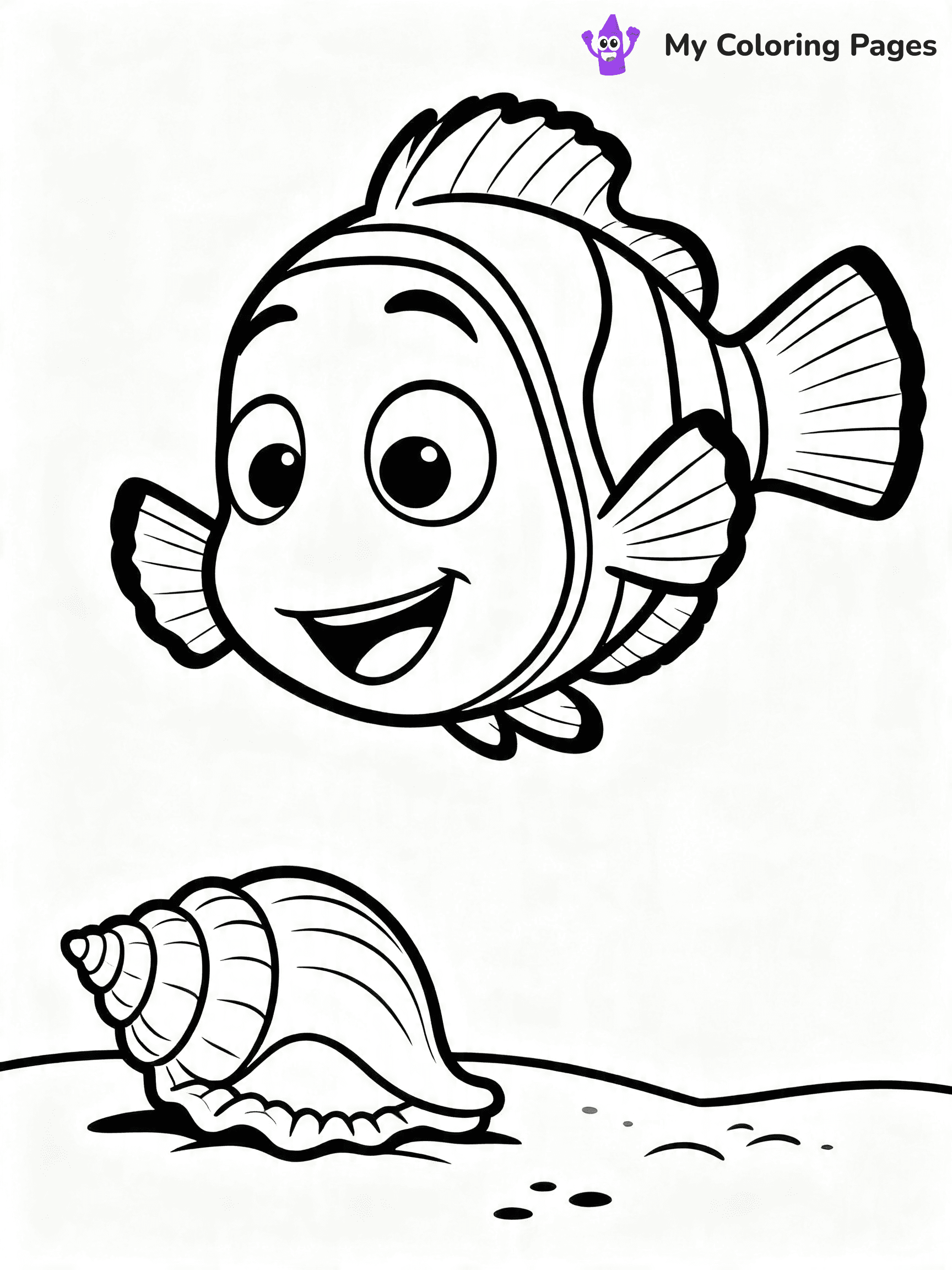 Nemo Coloring Pages - 9