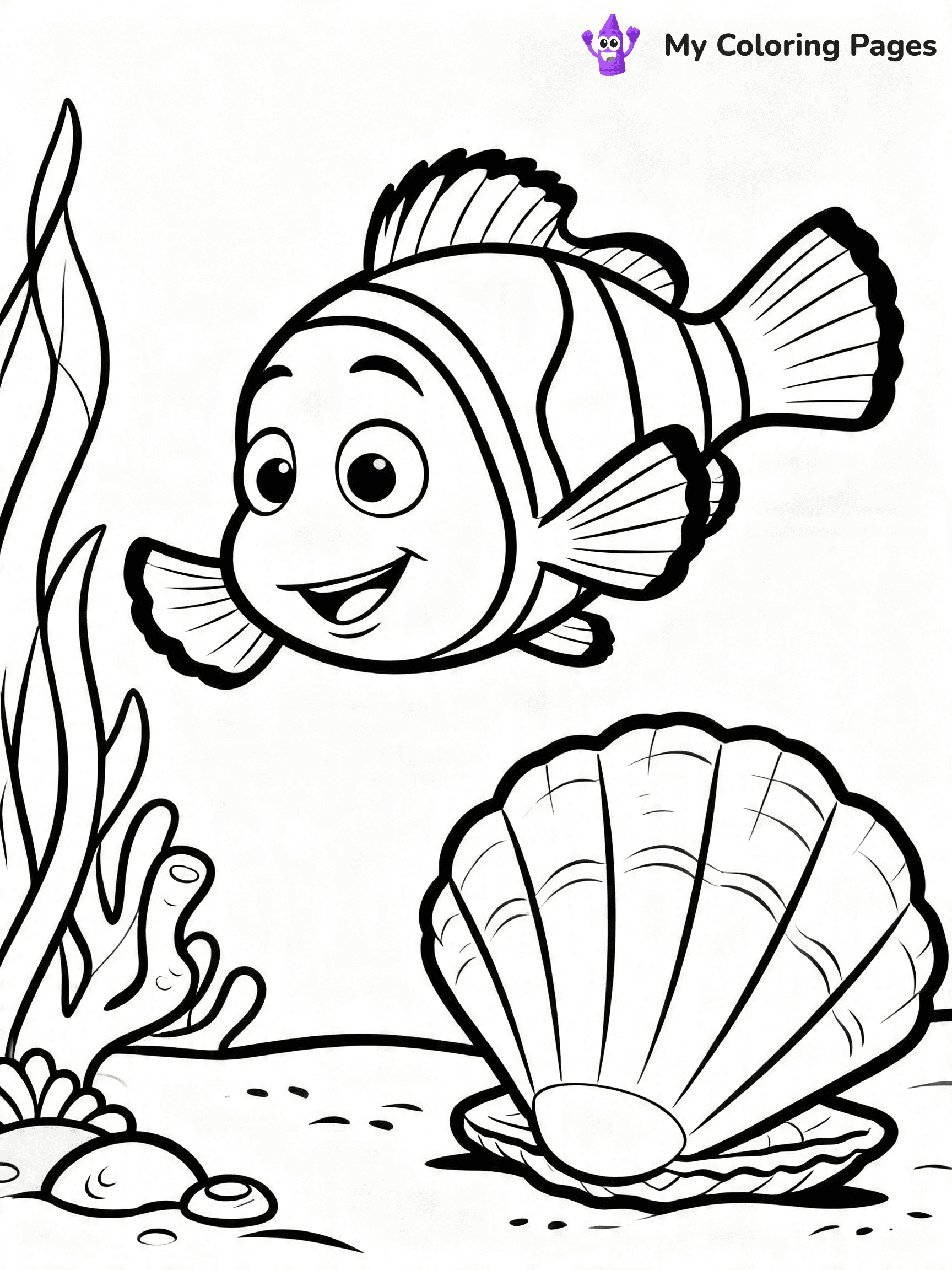 Nemo Coloring Pages - 8