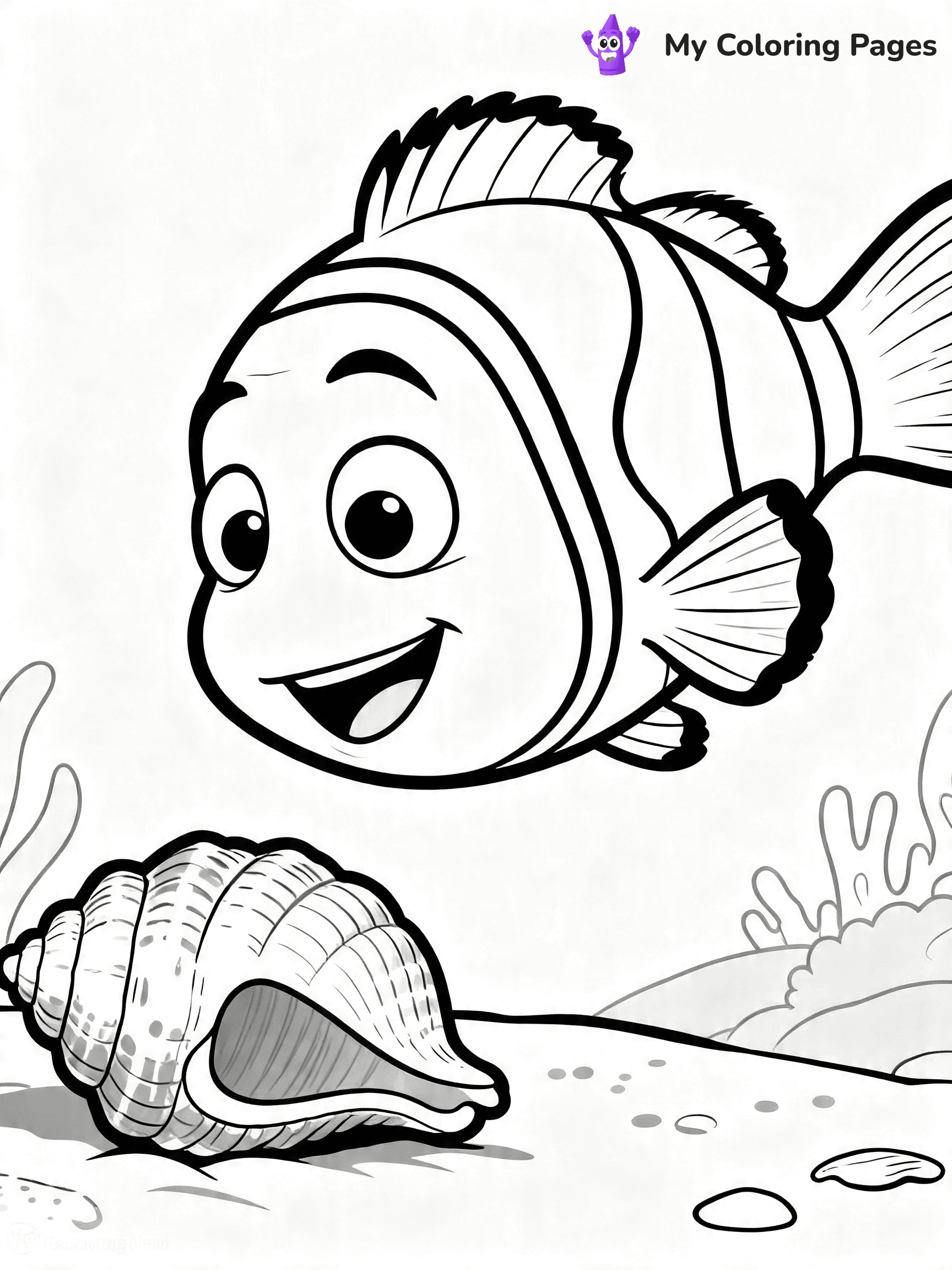 Nemo Coloring Pages - 7