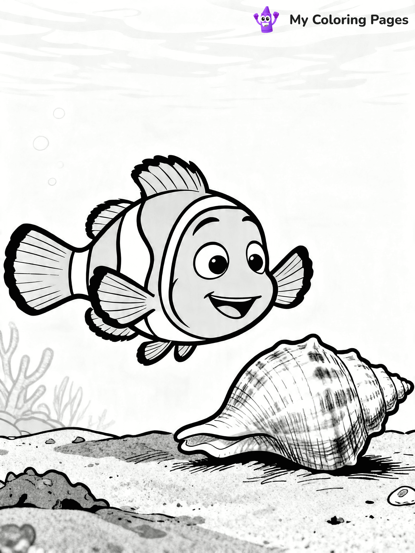 Nemo Coloring Pages - 6