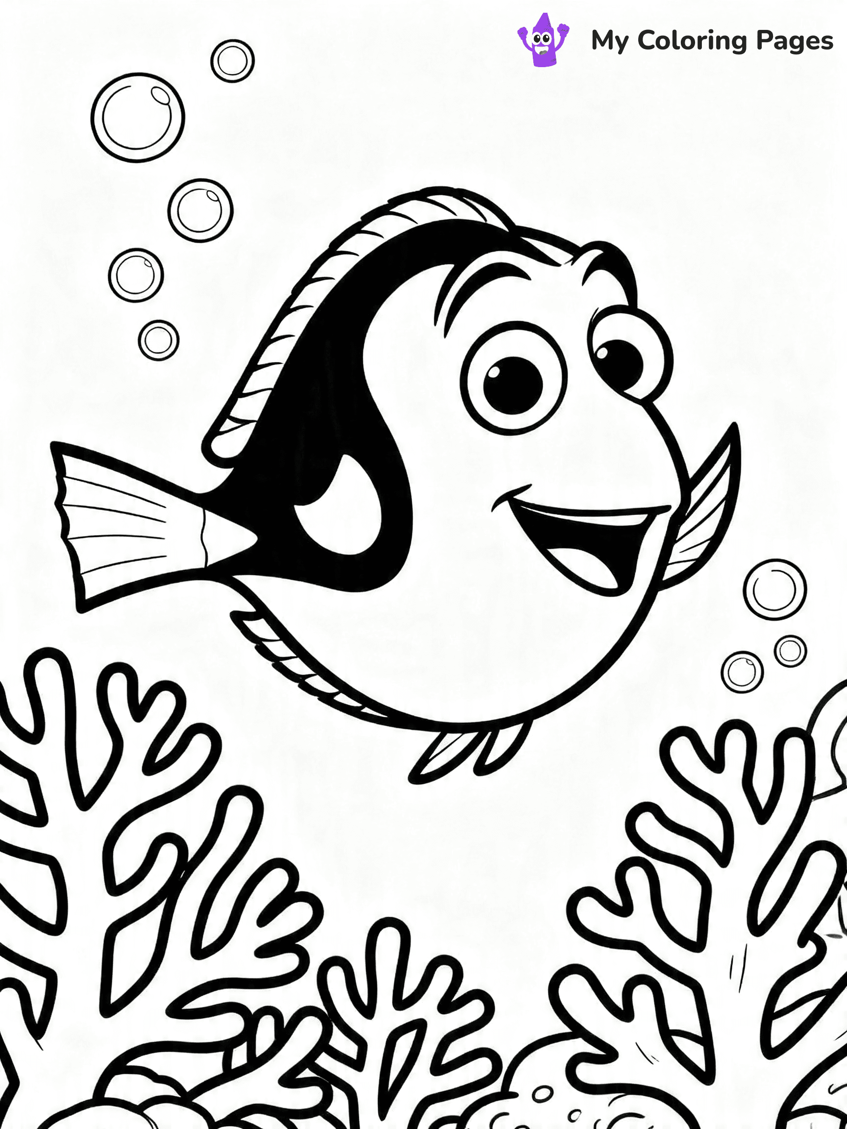 Nemo Coloring Pages - 5