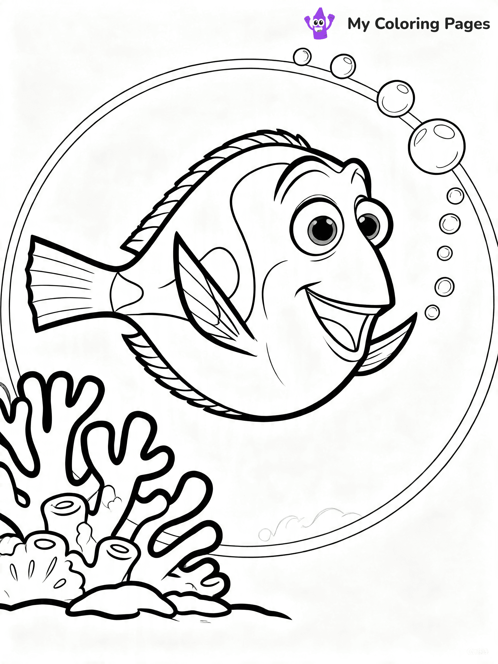 Nemo Coloring Pages - 4