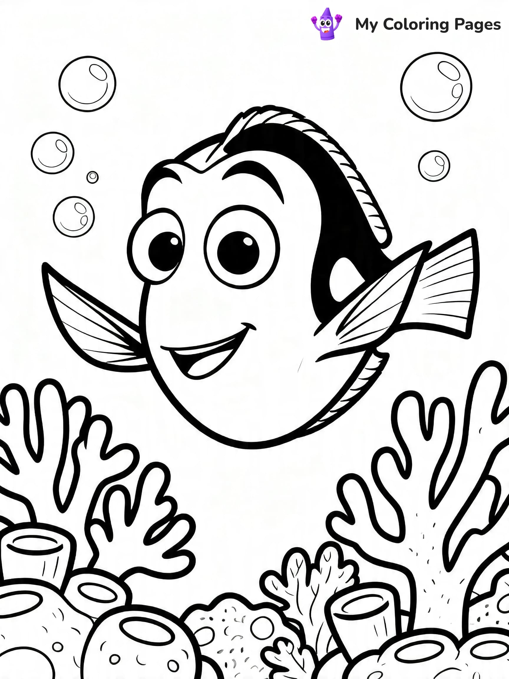 Nemo Coloring Pages - 3