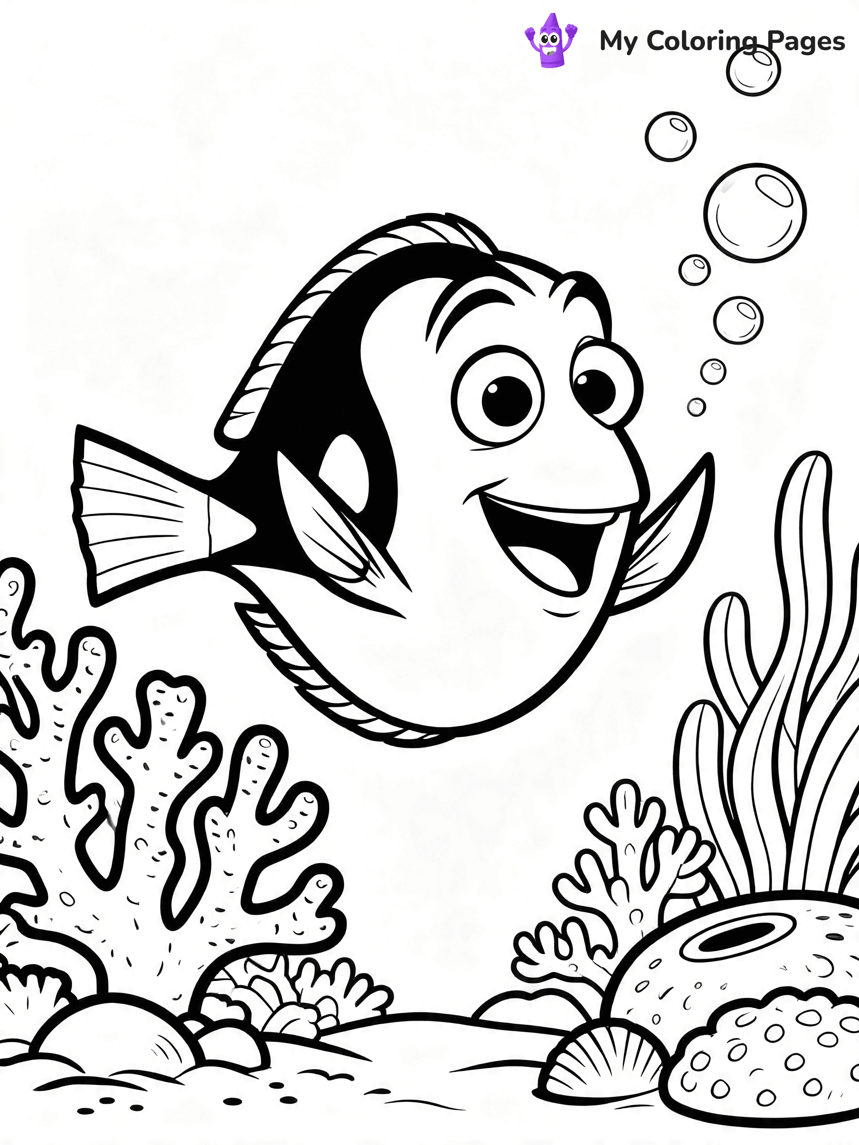 Nemo Coloring Pages - 2