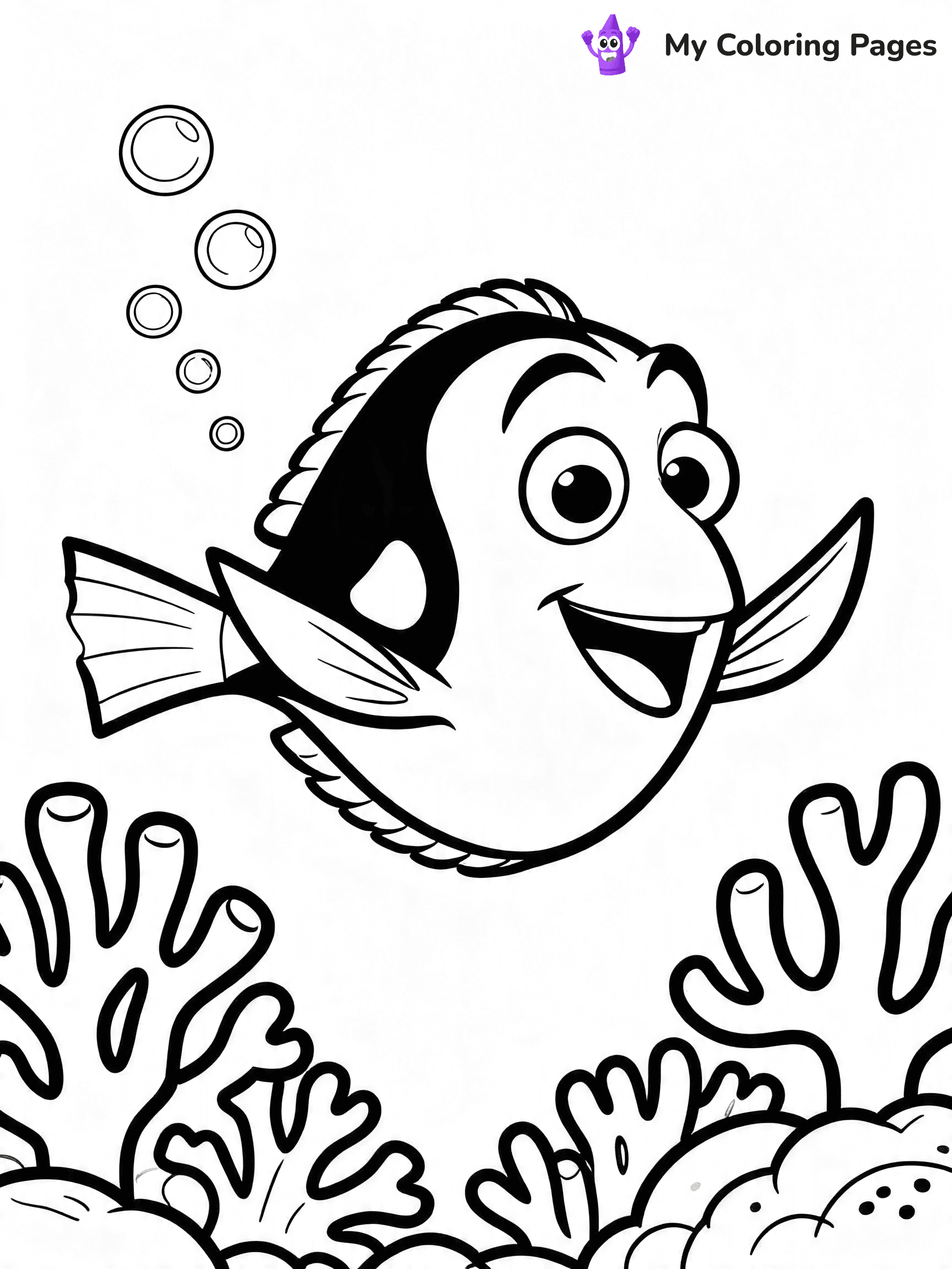 Nemo Coloring Pages - 1