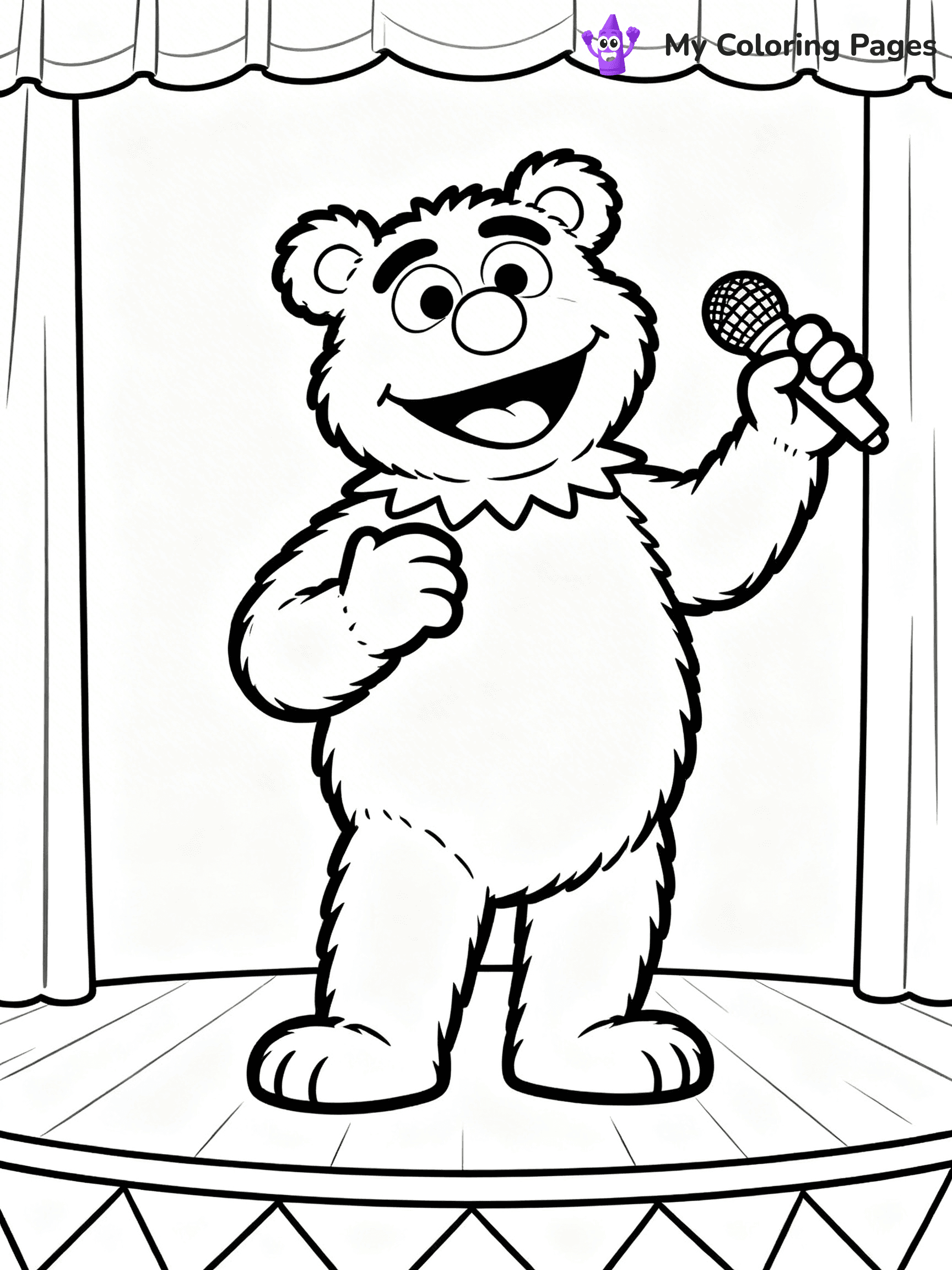 Muppets Coloring Pages - 28