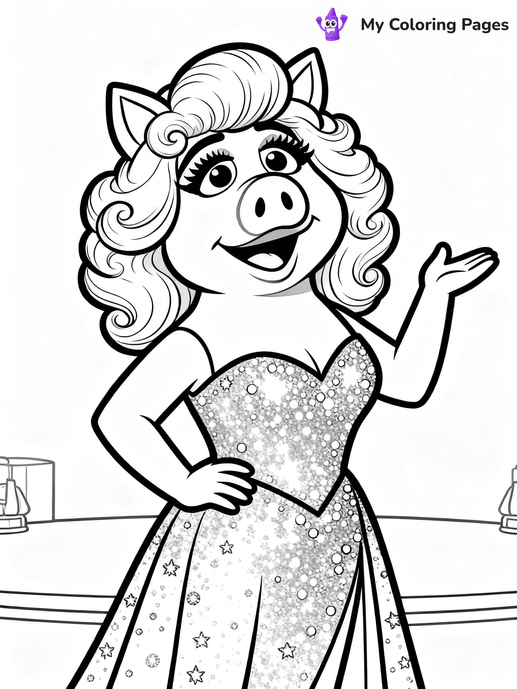 Muppets Coloring Pages - 17